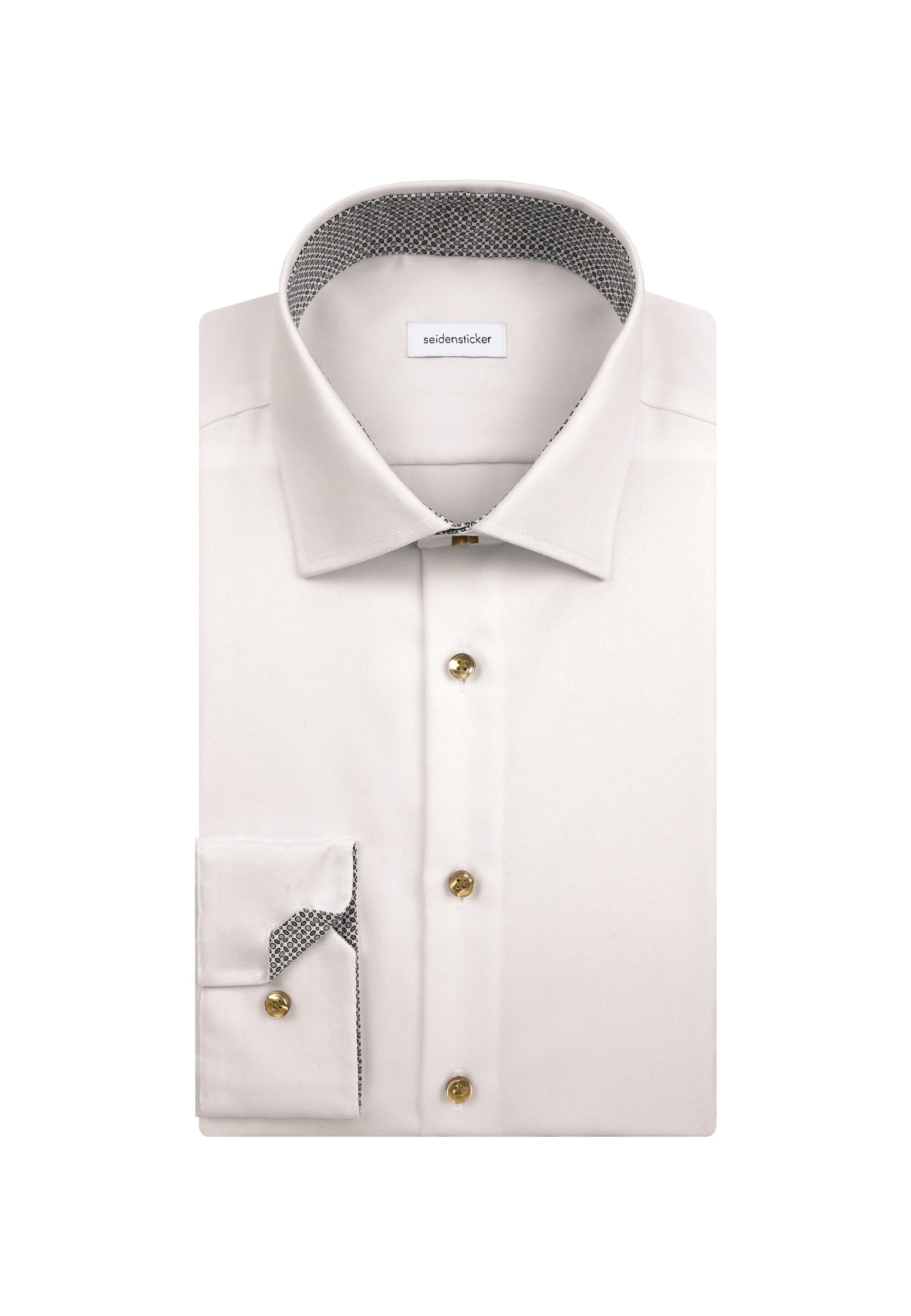 seidensticker Businesshemd »Slim«, Slim Extra langer Arm Kentkragen Uni