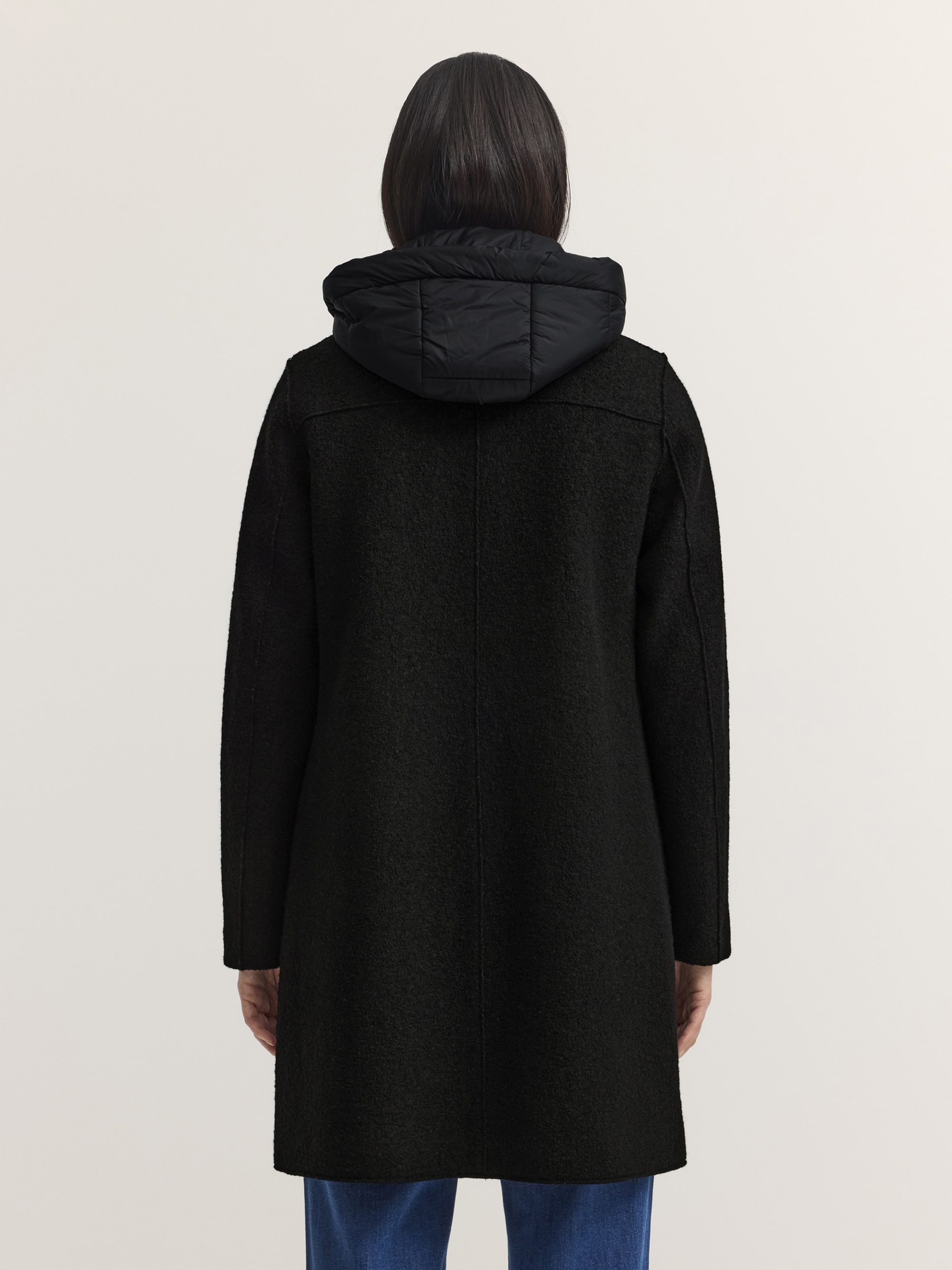 bugatti Kurzmantel »Regular Fit« Regular Fit Schurwolle Westeneinsatz