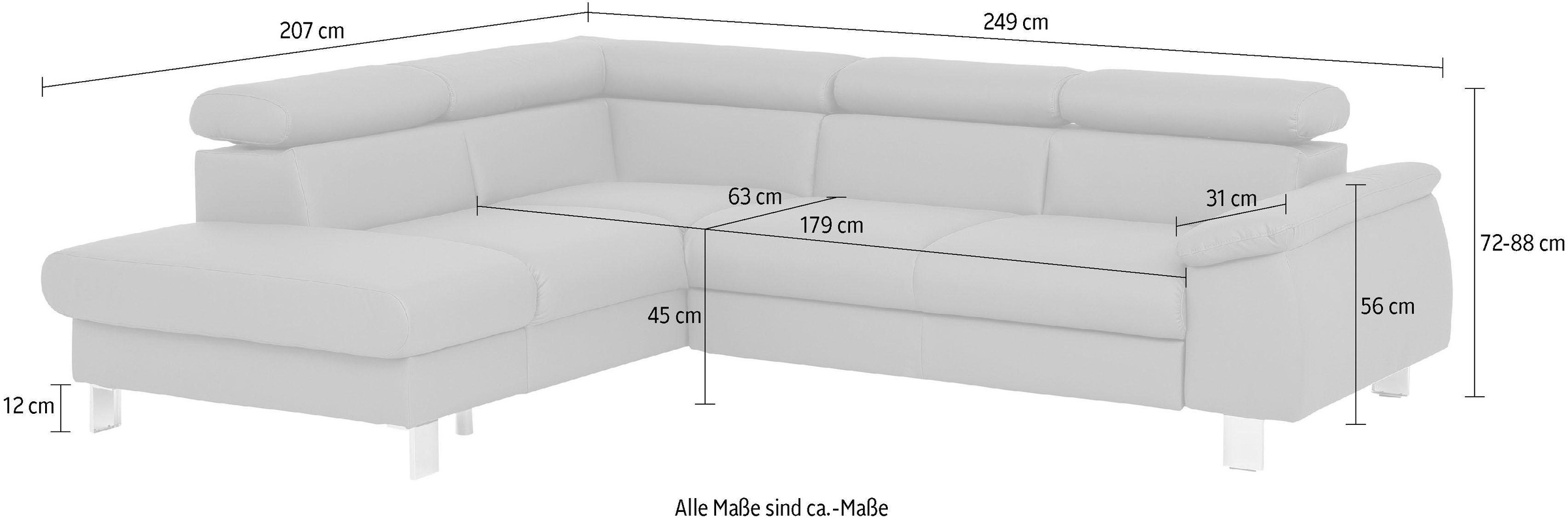 COTTA Ecksofa