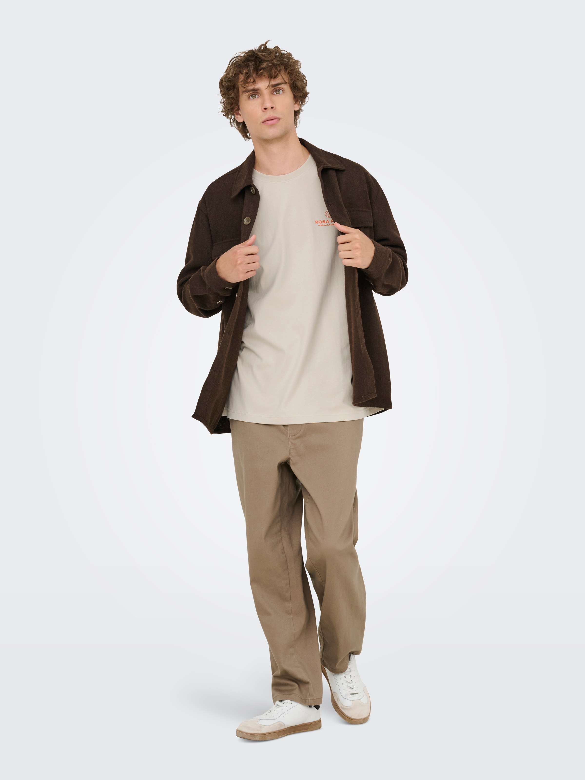 ONLY & SONS T-Shirt »ONSFRANK RLX SS TEE NOOS« Baumwolle, relaxed fit