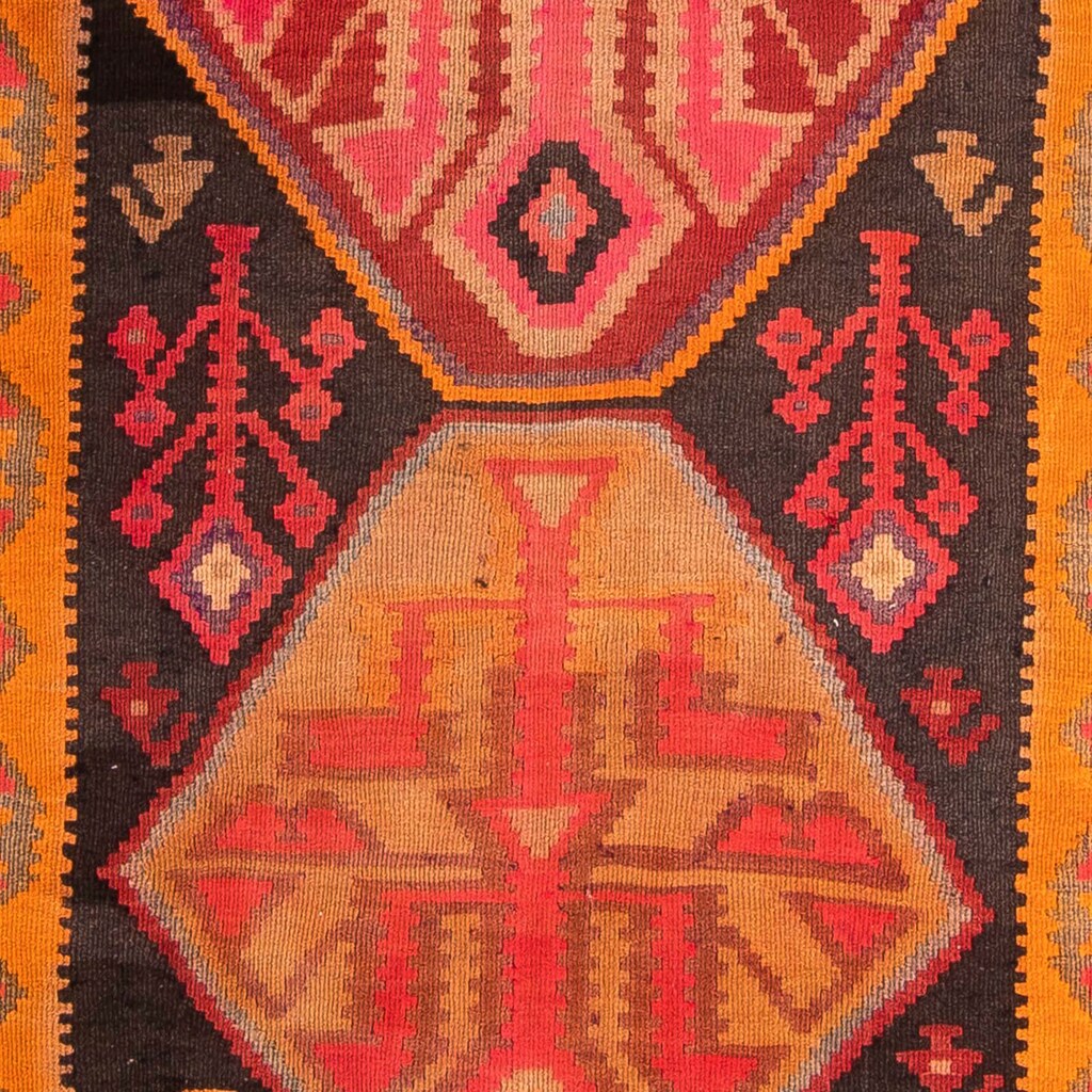 morgenland Wollteppich »Kelim - Old - 355 x 142 cm - mehrfarbig«, rechteckig