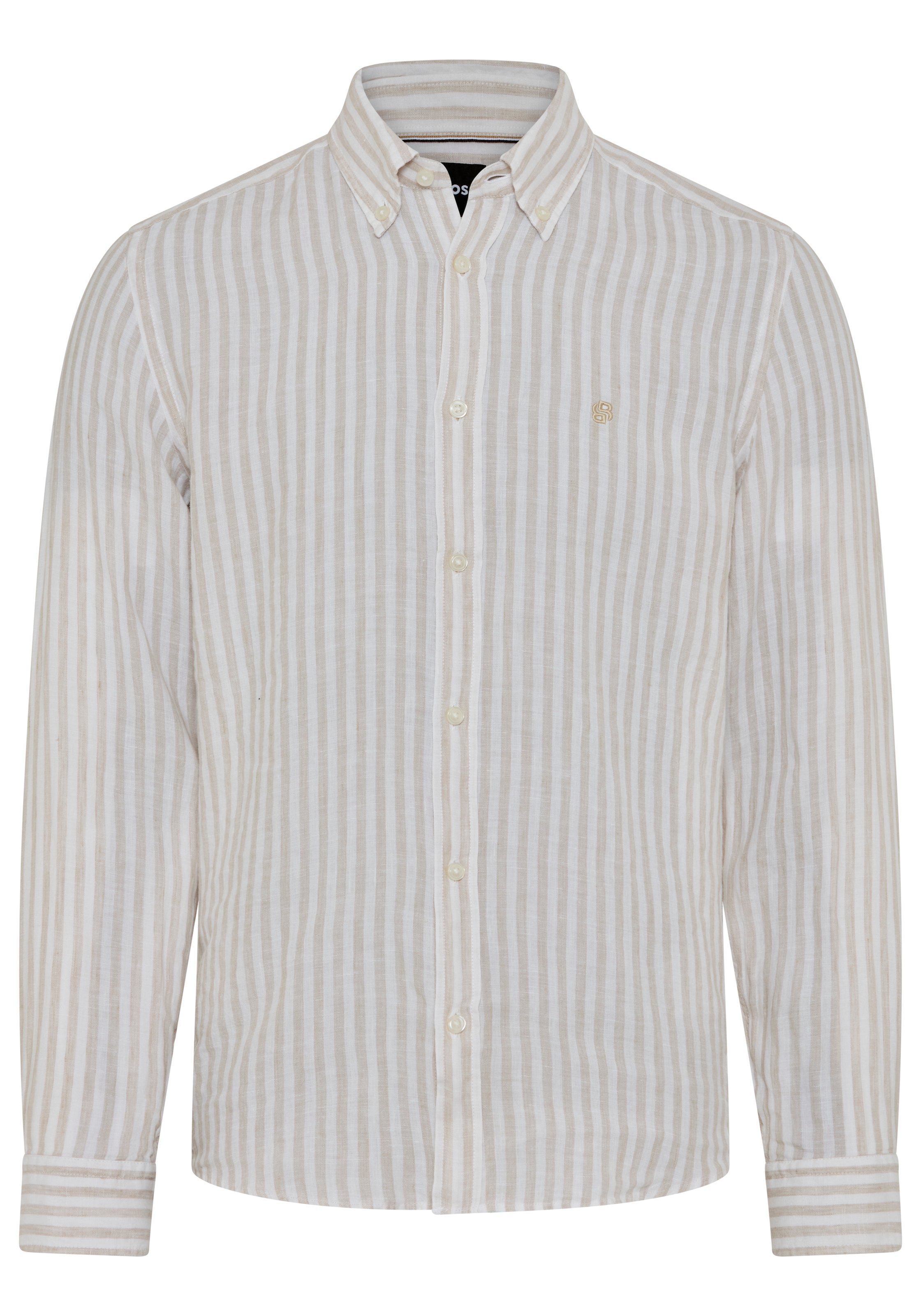 BOSS Leinenhemd »LIAM« Button-Down-Kragen, regular fit