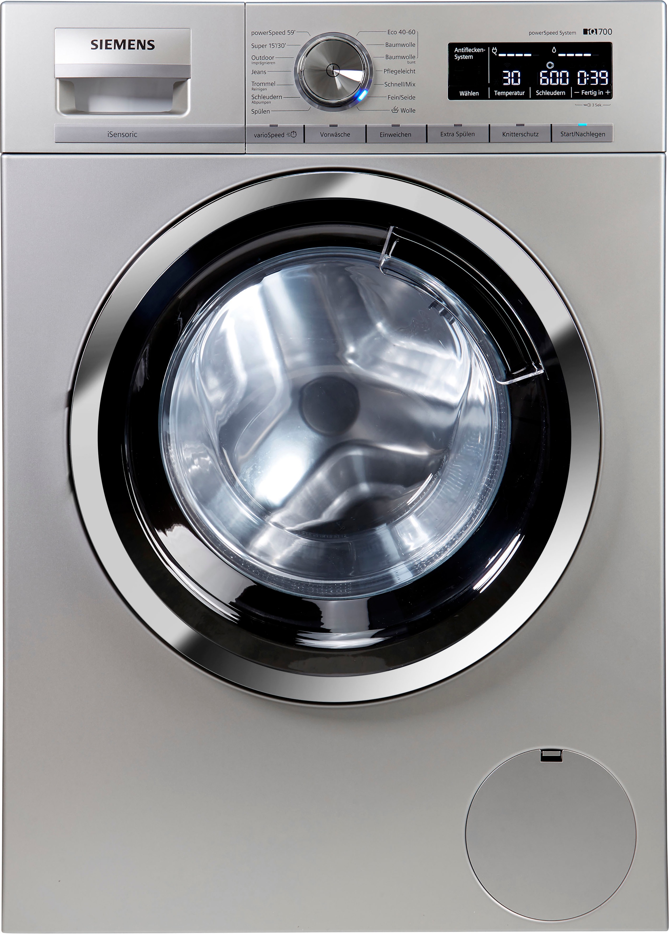 SIEMENS Waschmaschine »WM14VMS2«, bei iQ700, U/min 9 1400 OTTO WM14VMS2, kg