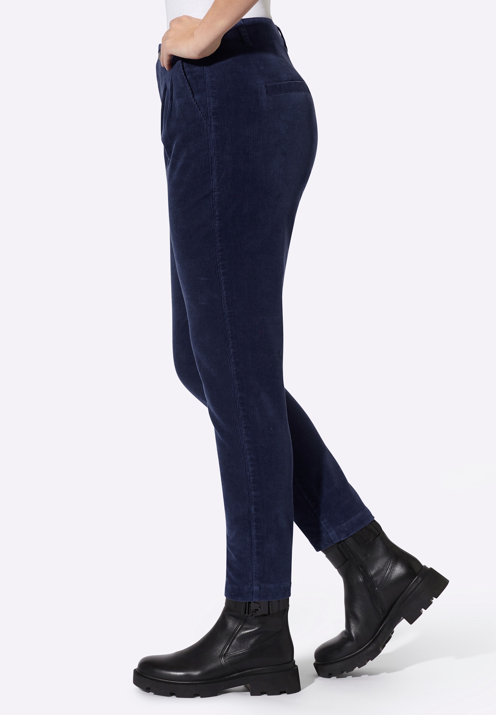 heine Cordhose »Cord-Hose Cordhose mit Bundfalten«