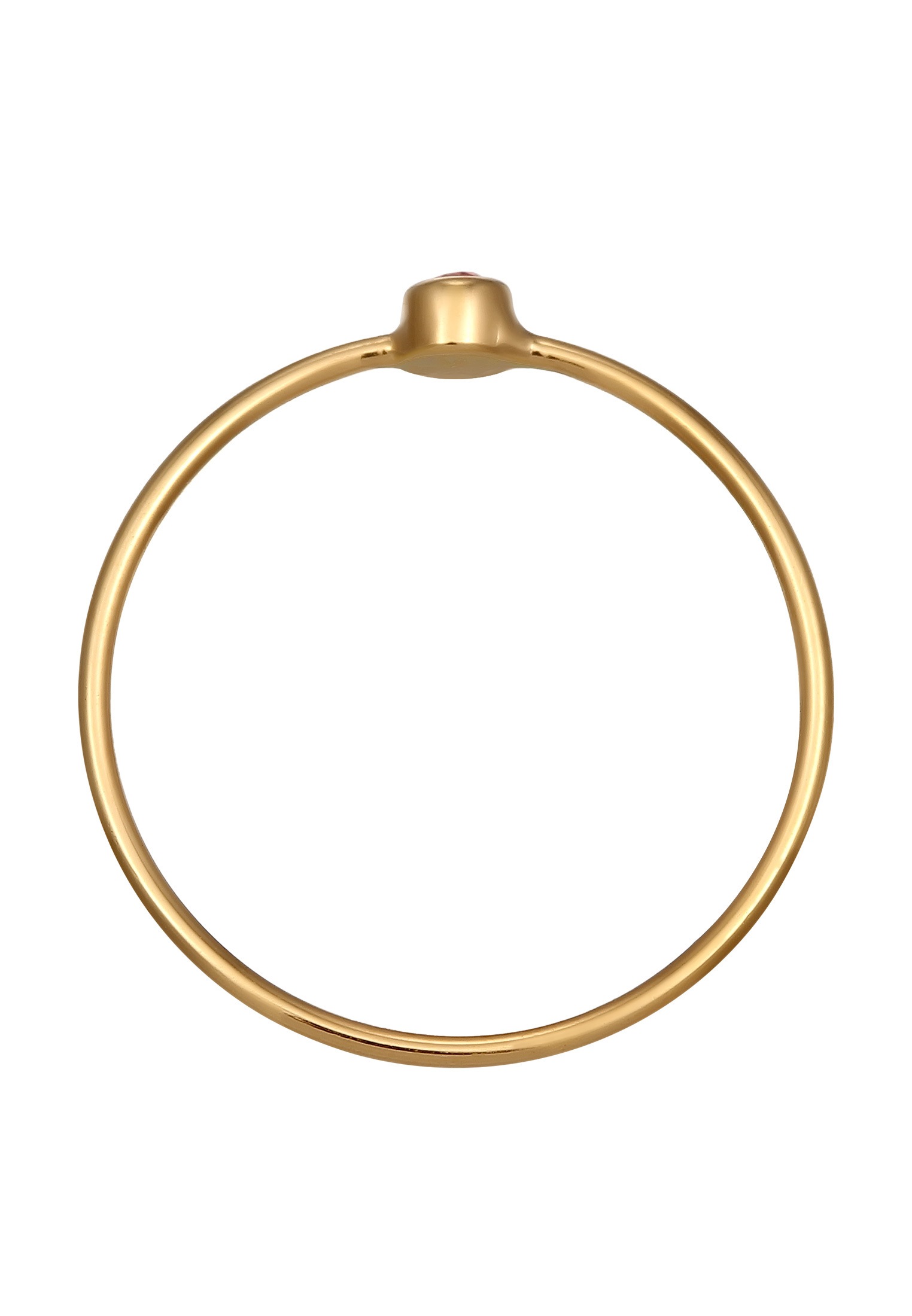 Elli Silberring »Ring Stacking Kristalle 925 Silber Vergoldet«