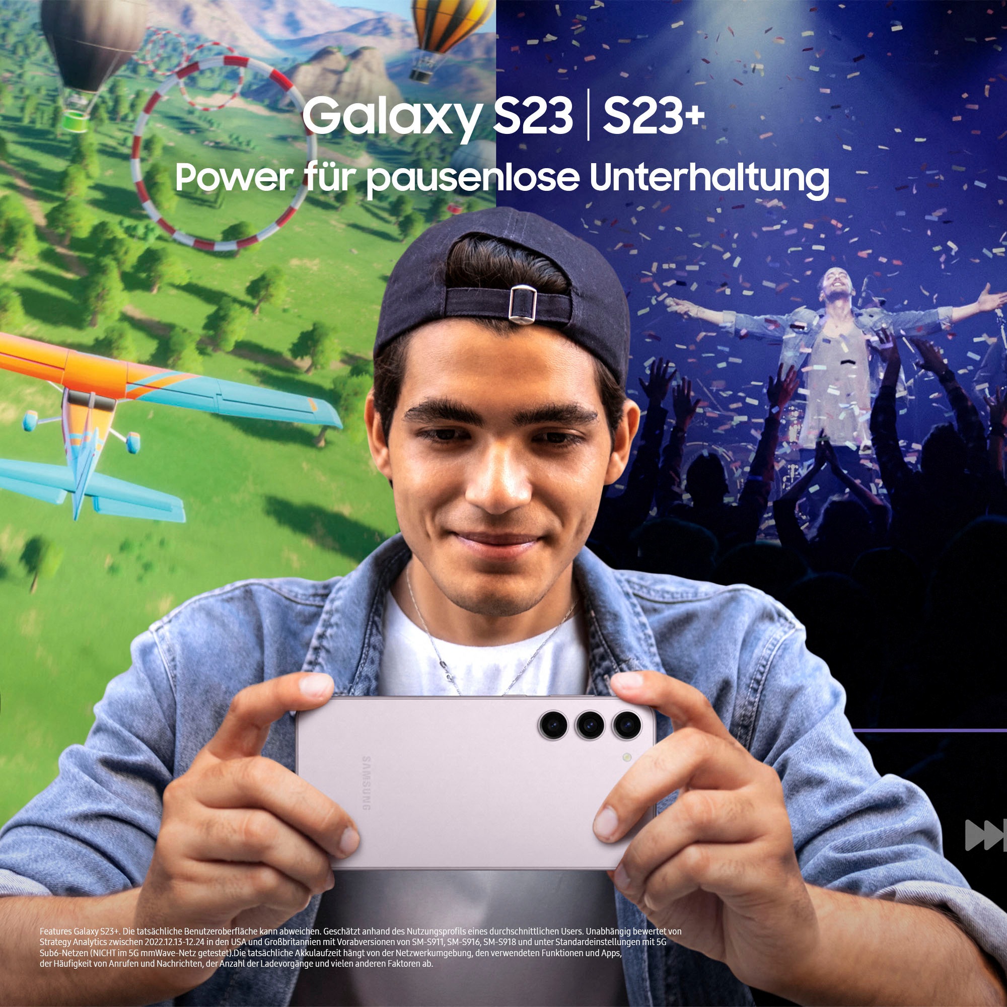 Samsung Smartphone »Galaxy S23, 128 MP 15,39 LIGHT GB GB«, cm/6,1 im OTTO 50 128 Online PINK, Kamera Shop Speicherplatz, Zoll