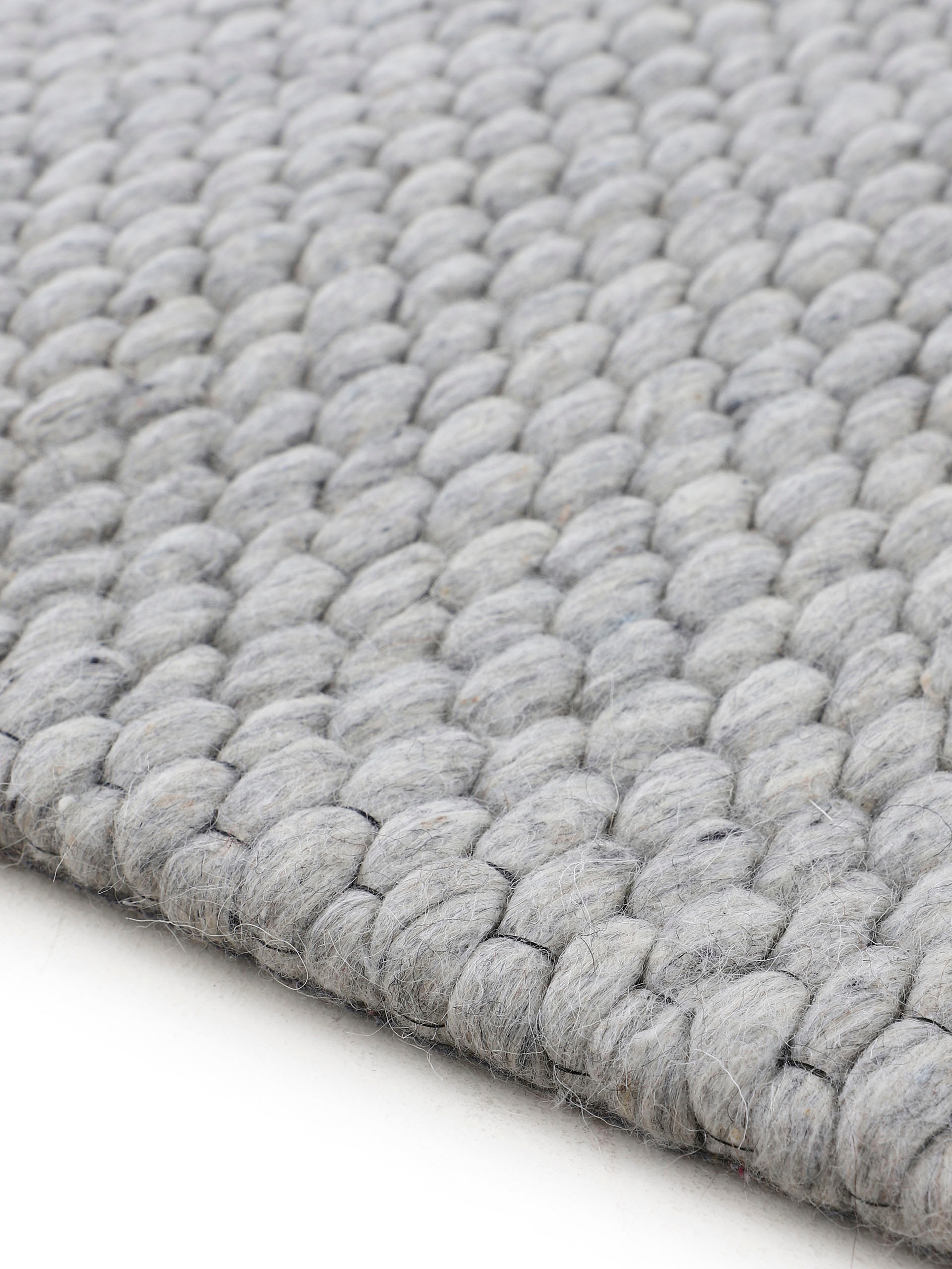 carpetfine Wollteppich »Sina«, rechteckig, Handweb weich meliert, bei OTTO handgewebt, Teppich, & reine Wolle, kuschelig online