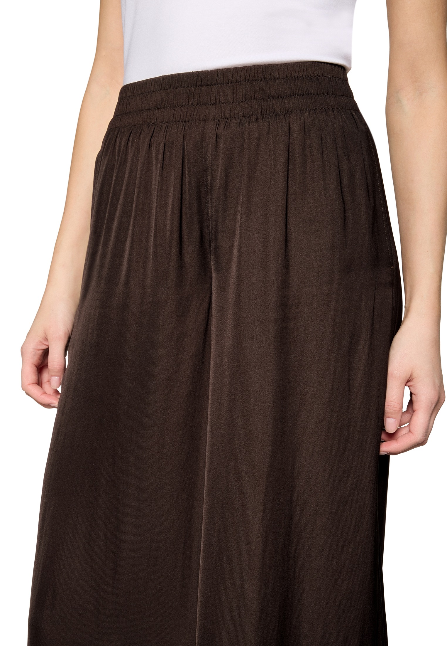 Zero Stoffhose »Stoffhose weit«