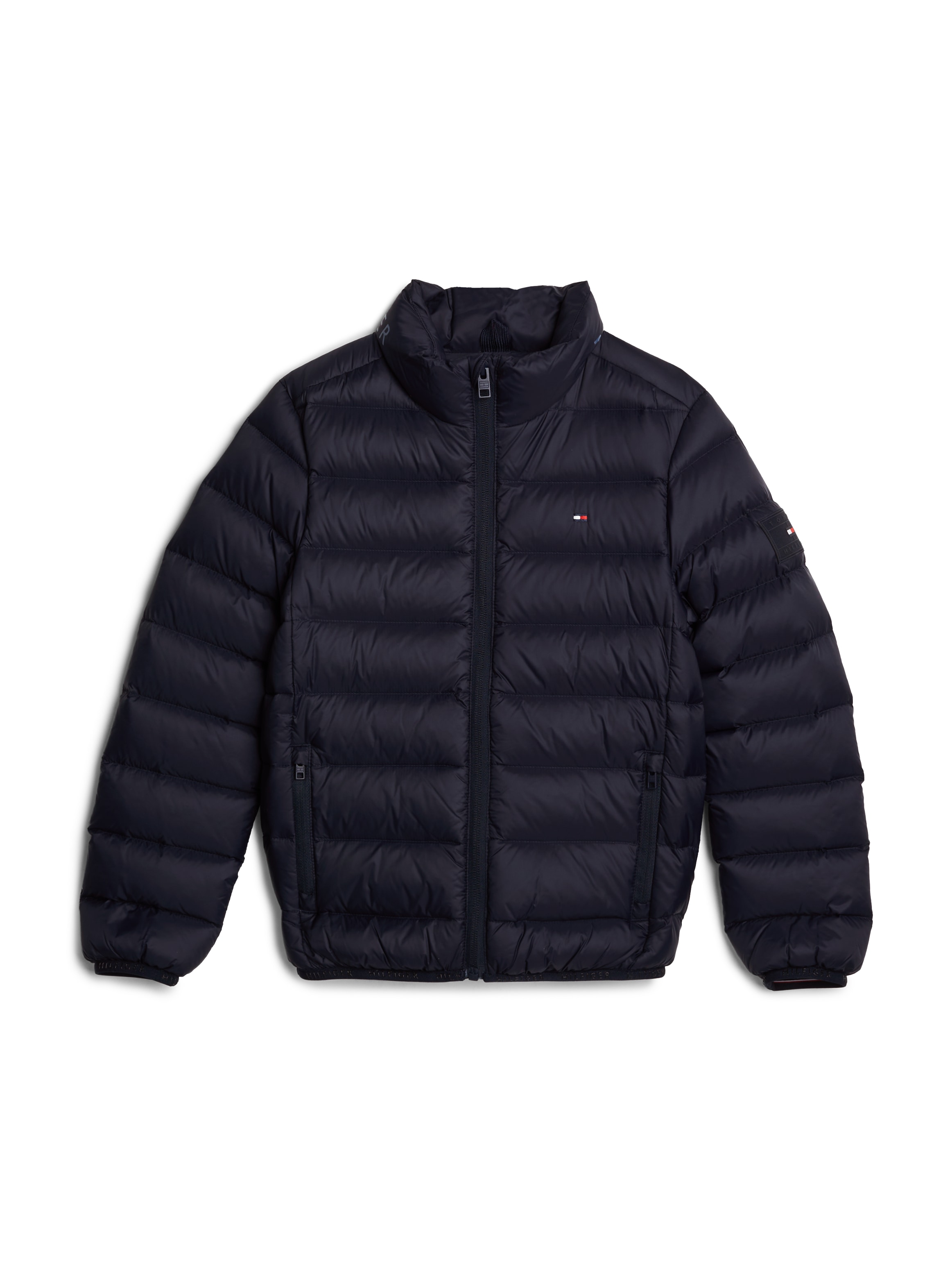 Tommy Hilfiger Daunenjacke »U ESSENTIAL LIGHT JACKET«, mit Logo-Details