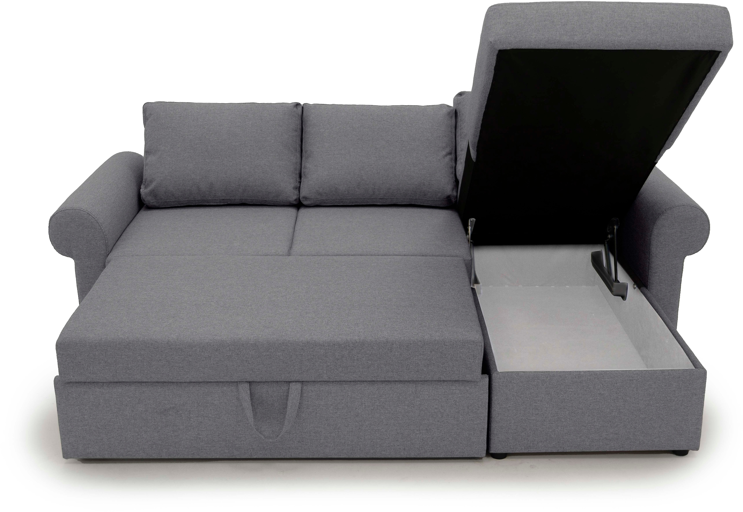 GEPADE Ecksofa »Rico, L-Form«, inkl. Bettfunktion und Bettkasten