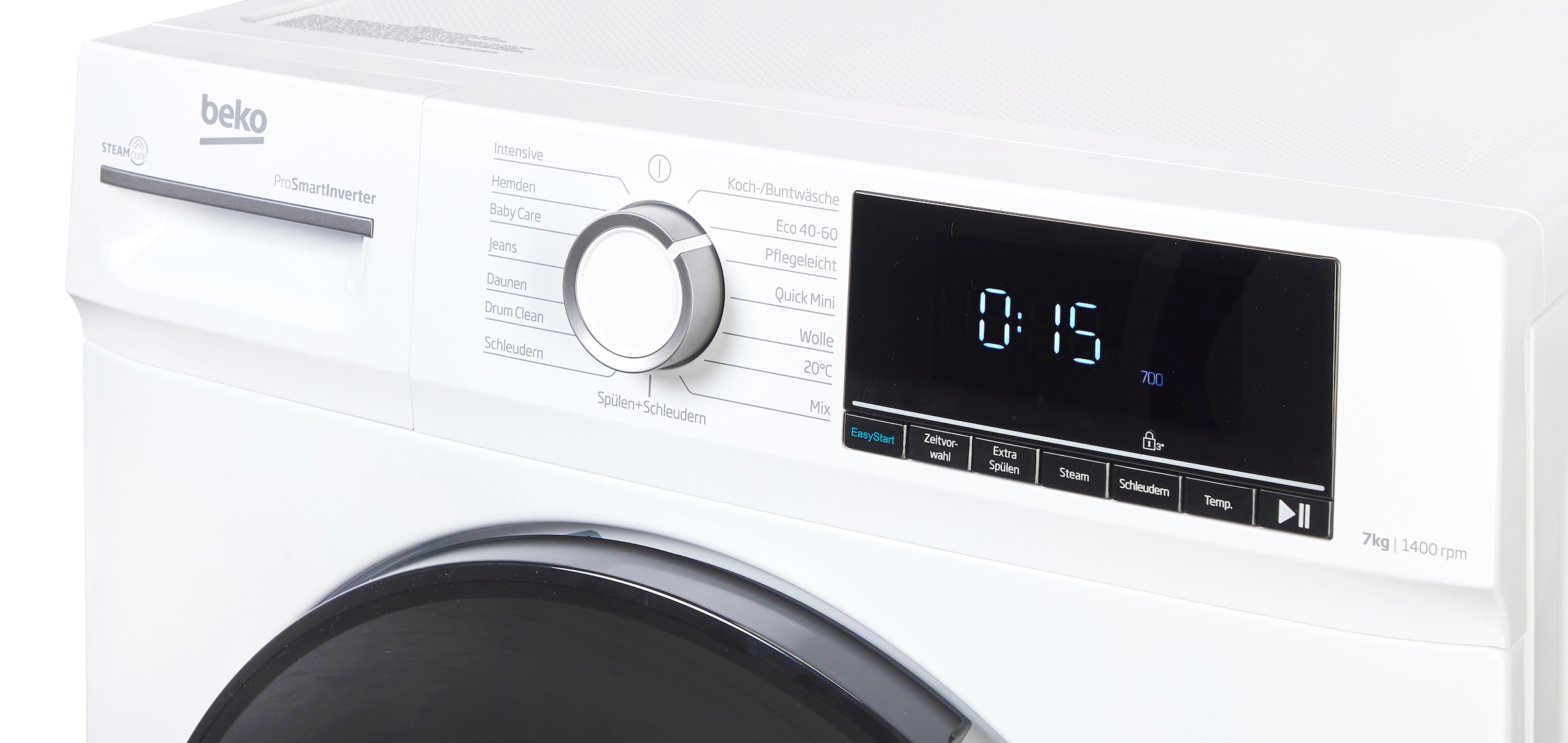 BEKO Waschmaschine »BM3WFOE741PSA« 7 kg 1400 U/min