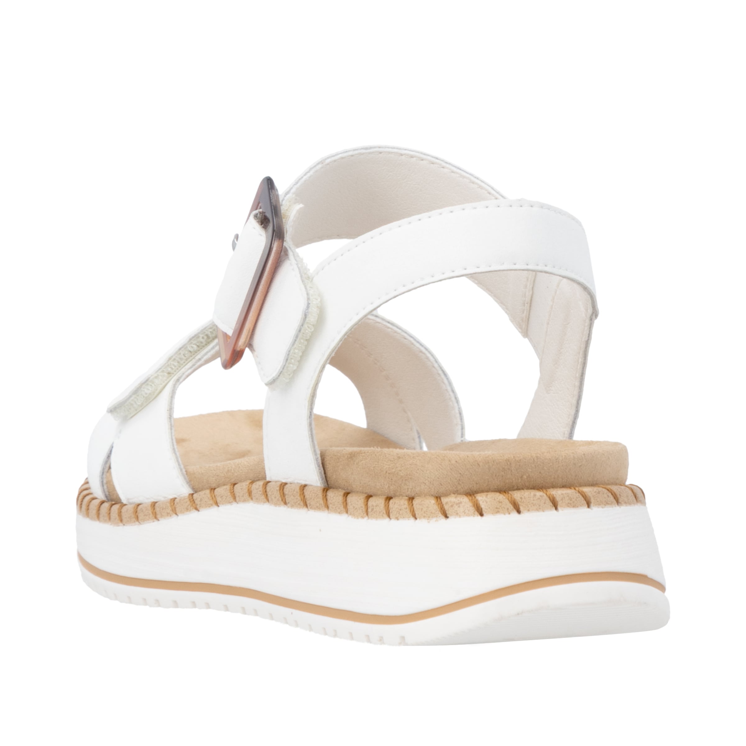 Remonte Keilsandalette  Sommerschuh, Sandalette mit zwei praktischen Klettverschlüssen