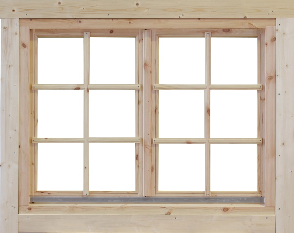 Fenster »Alina 70«, BxH: 129,0x99,6 cm mit abschraubbaren Sprossen
