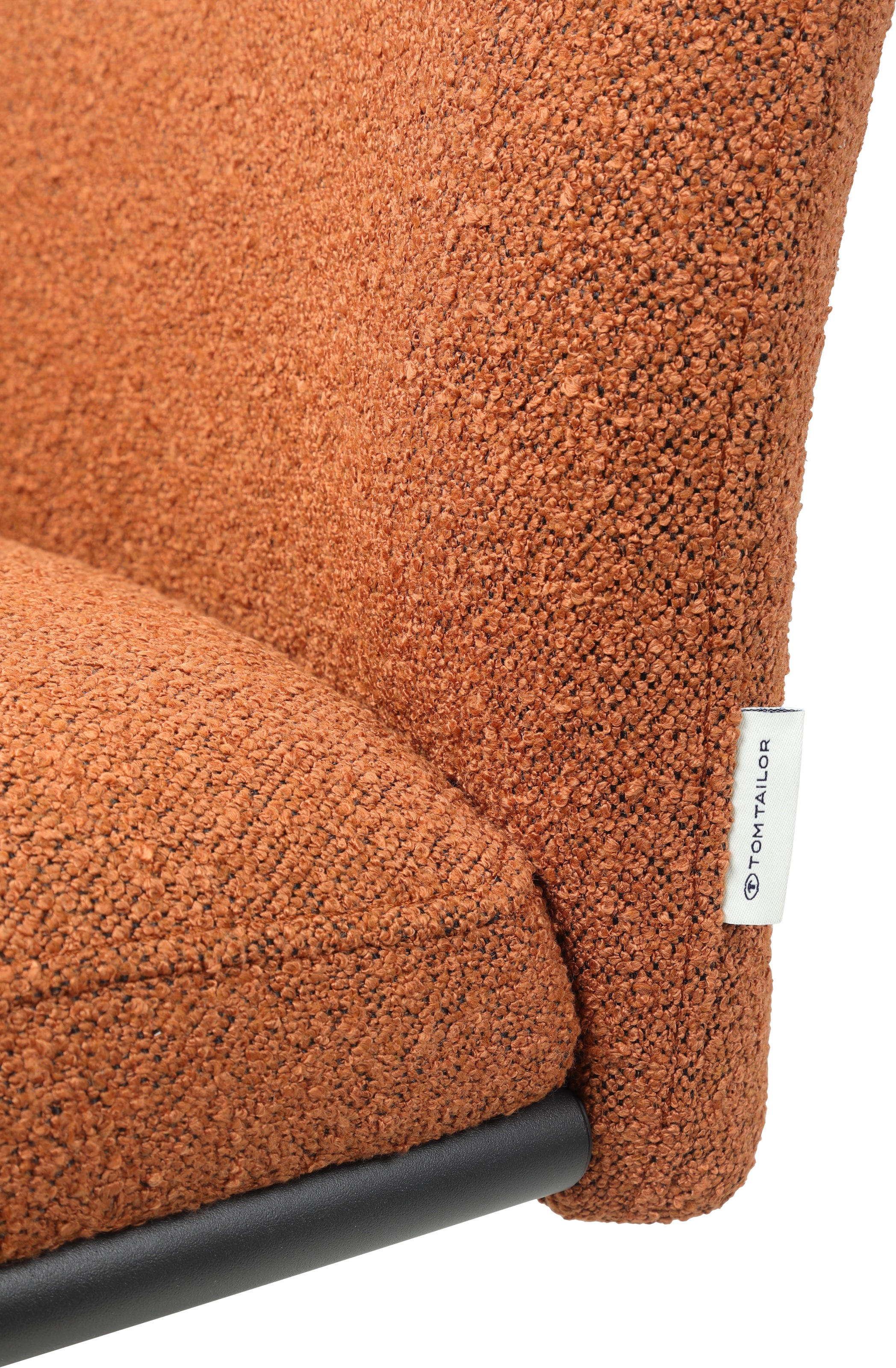 TOM TAILOR HOME Freischwinger »PEBBLE CHAIR«, (Set), 2 St., Webstoff Bouclé, Esszimmerstuhl, Freischwinger, 140 kg belastbar, Rundrohrgestell
