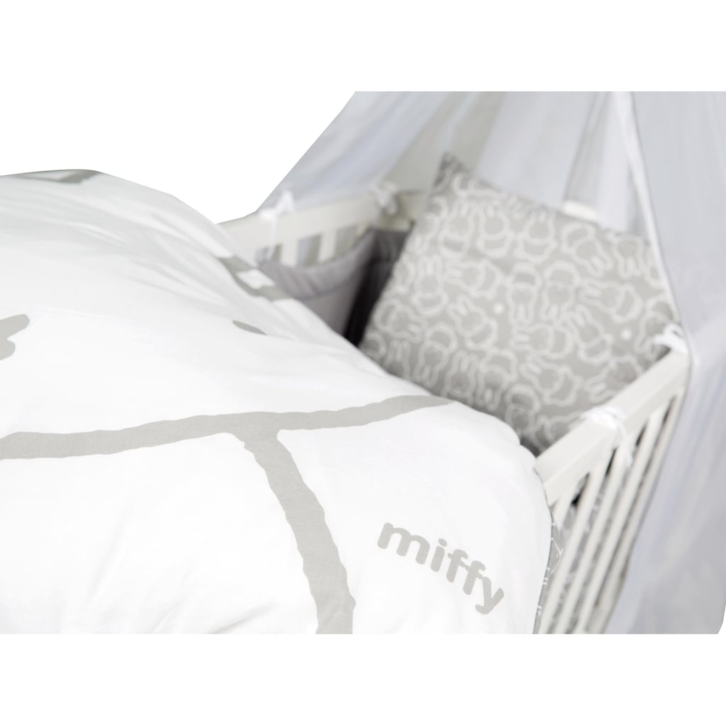 roba® Stubenbett »Komplettwiegenset Miffy«, (7 tlg.)