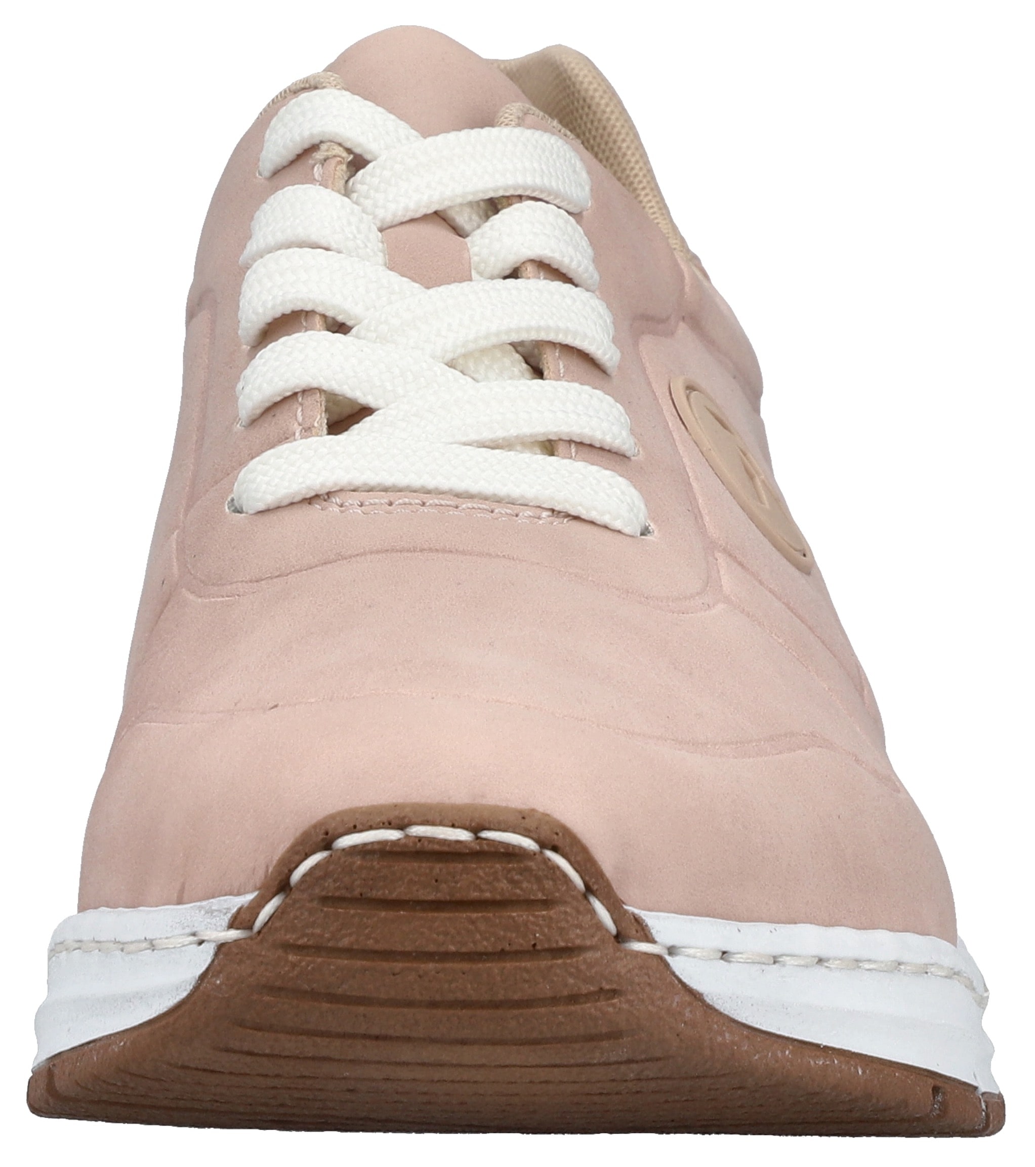 Rieker Sneaker  mit MemoSoft-Innensohle, Freizeitschuh, Halbschuh, Schnürschuh