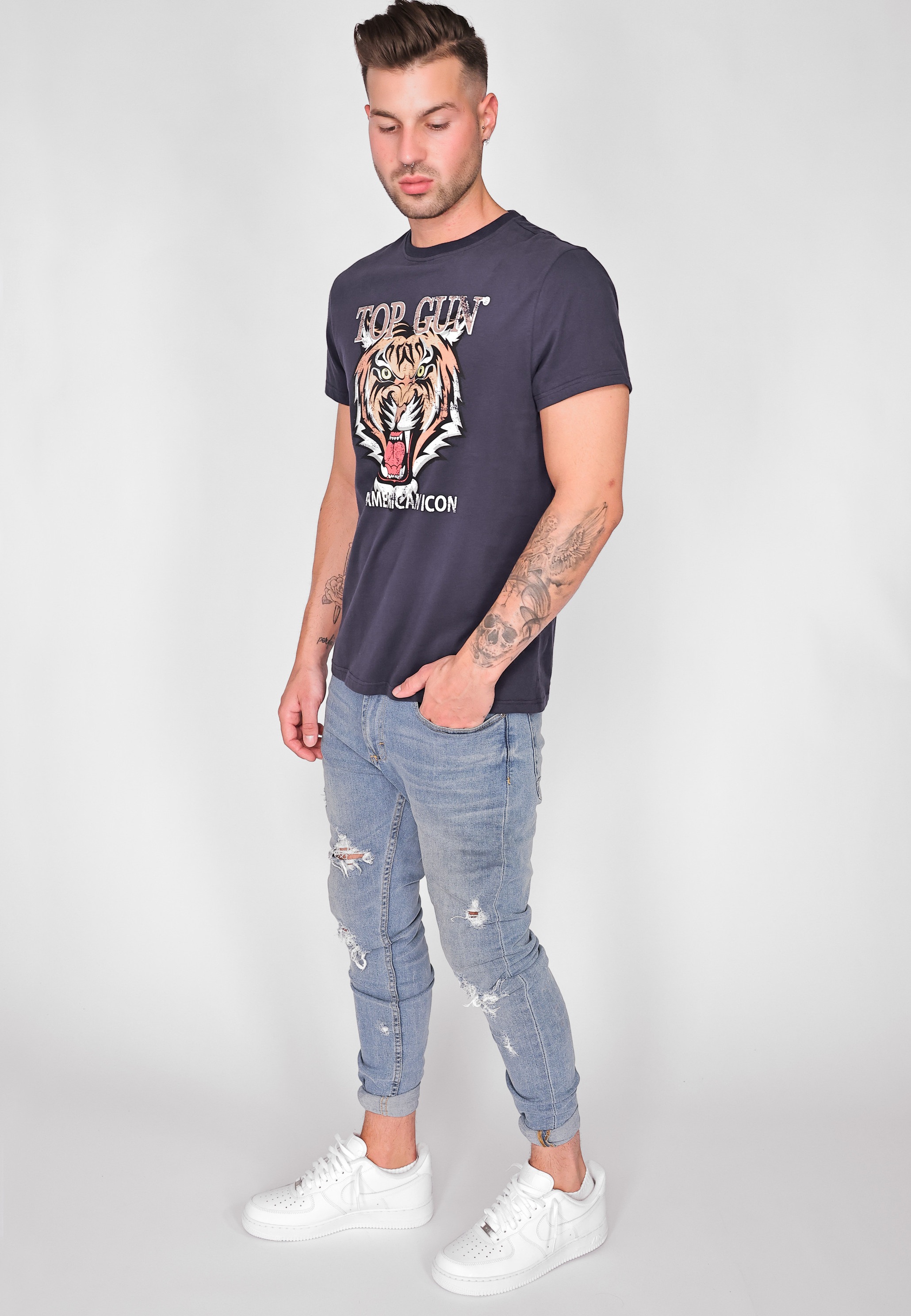 TOP GUN T-Shirt »T-Shirt TG20213017«