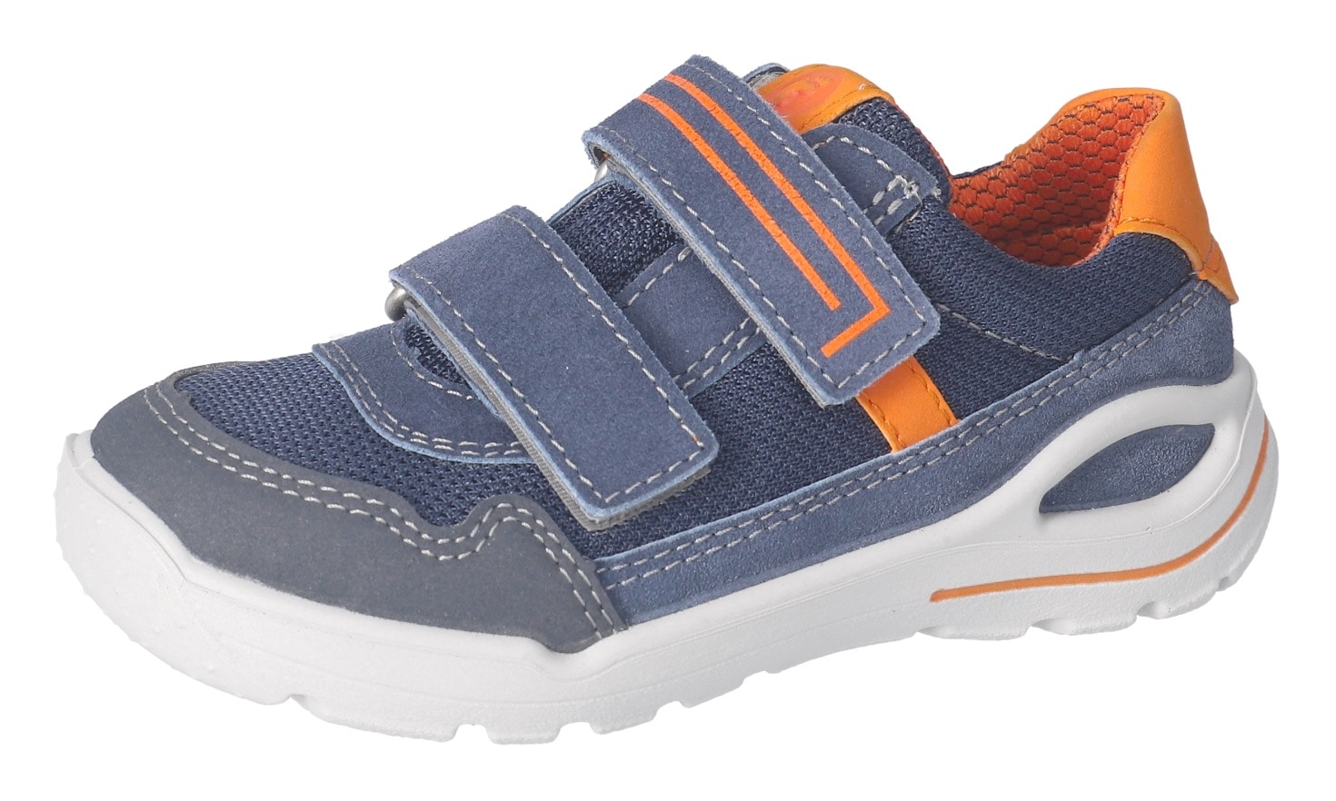 Ricosta Sneaker »RIDER WMS: Mittel«, Freizeitschuh mit Klettverschluss, Größenschablone zum Download