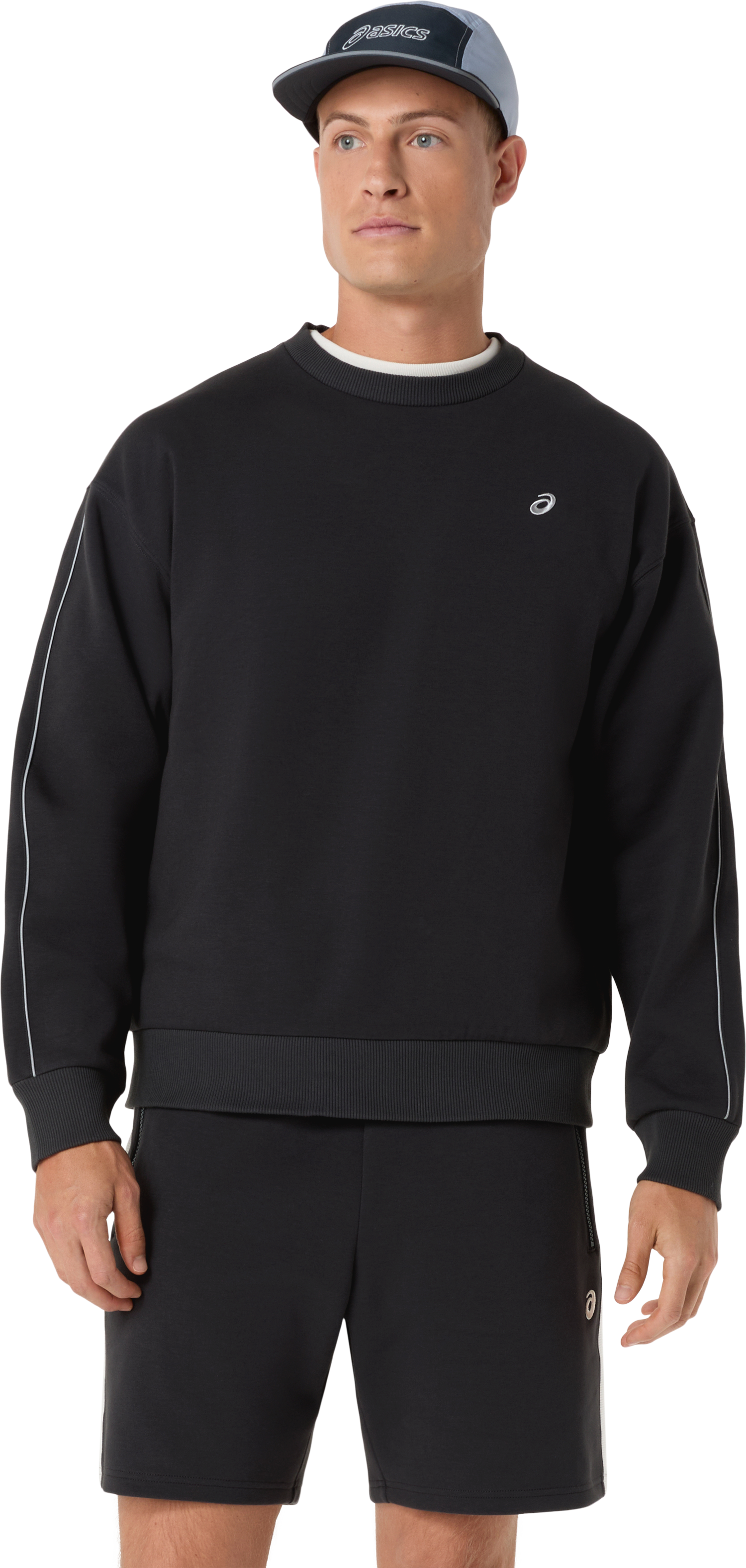 Asics Sweatshirt »ASICS TRACK CLUB HERITAGE CREW-NECK TOP«
