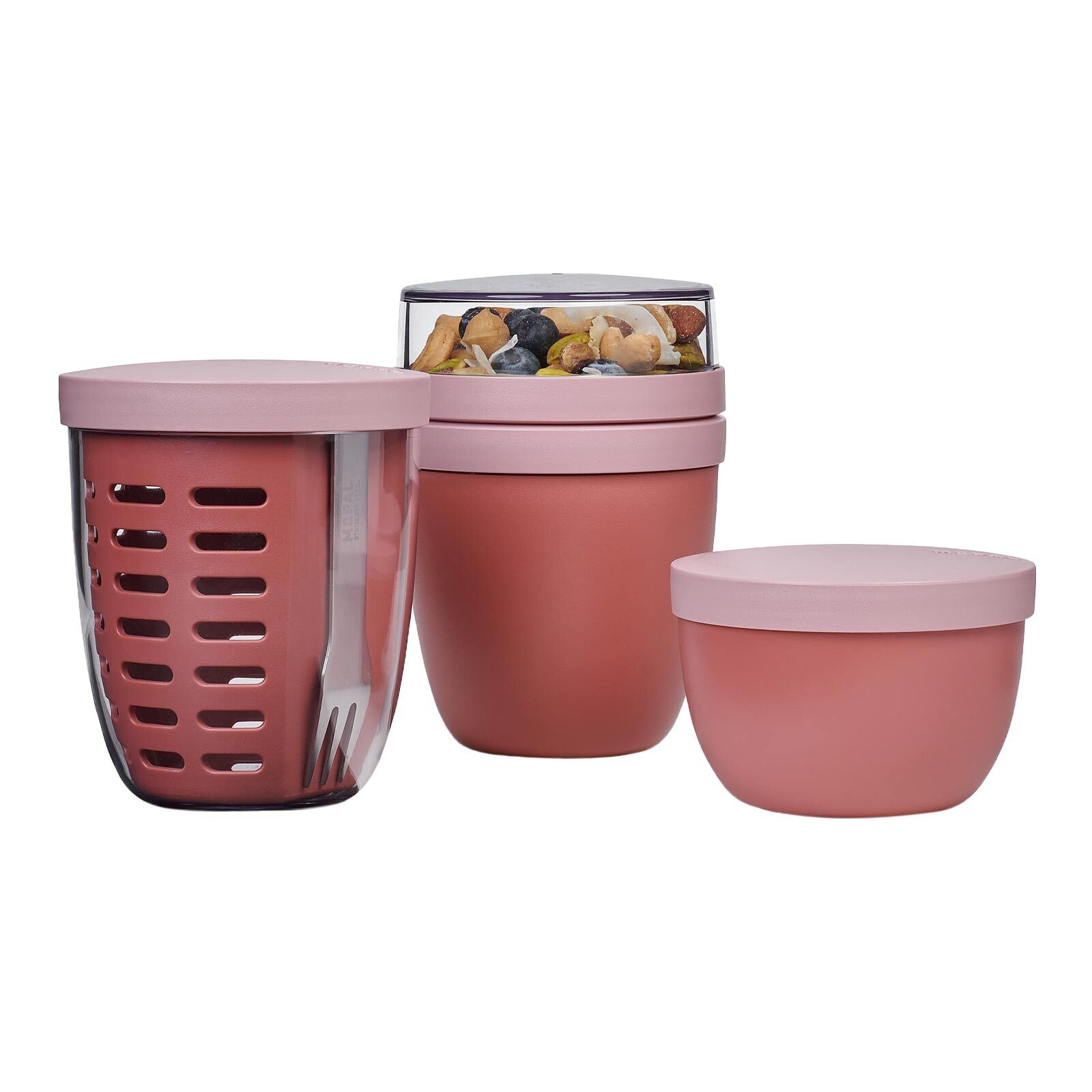 Mepal Lunchbox »Lunchpot, Fruitpot und Snackpot Ellipse 3er Set«