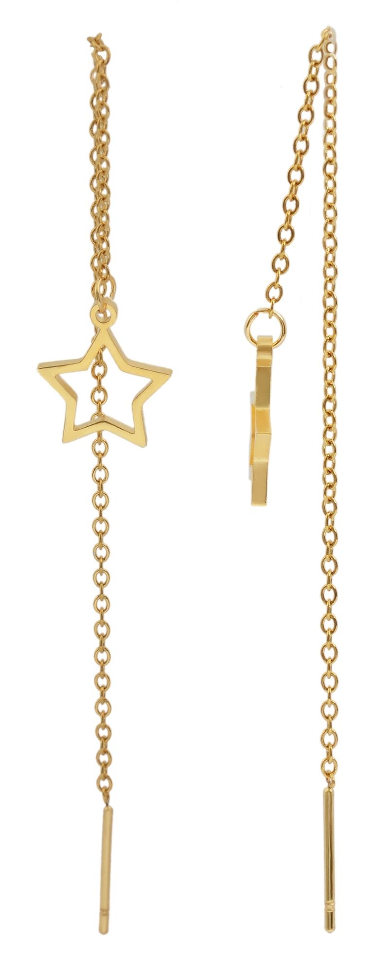 Adelia´s Kettenanhänger »Damen Anhänger ¿ Stern Anhänger aus Edelstahl«