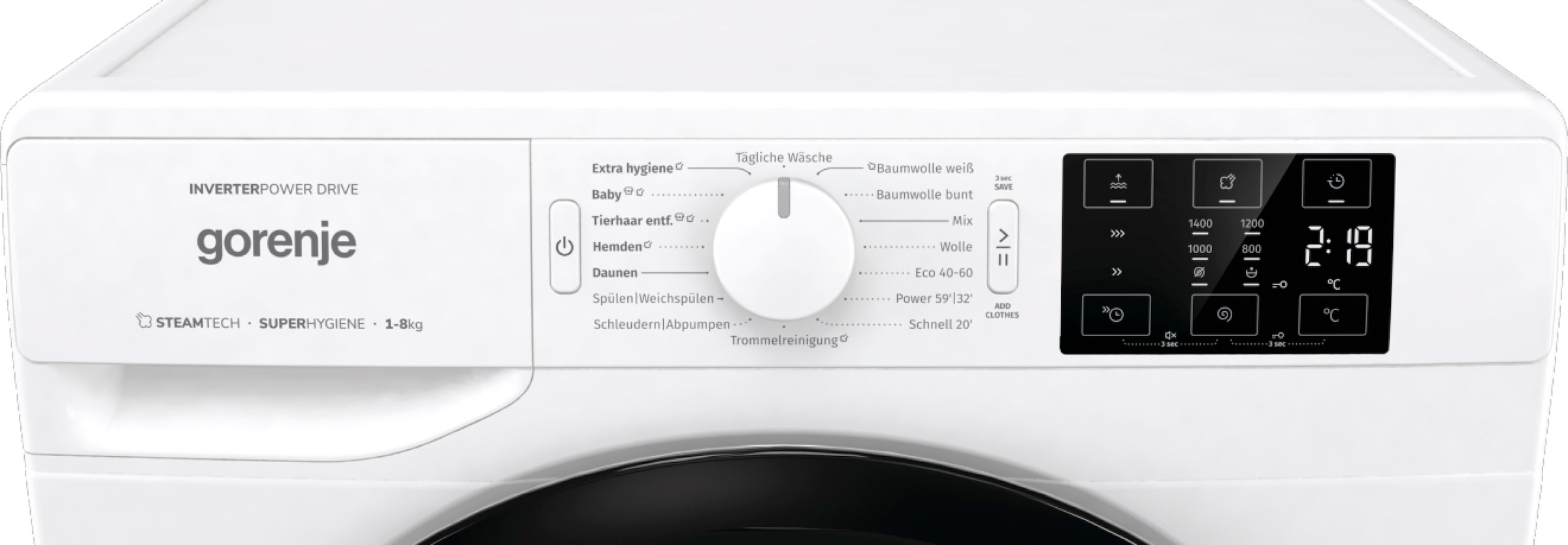 GORENJE Waschmaschine »Wave NEI84APS«, 8 kg, 1400 U/min