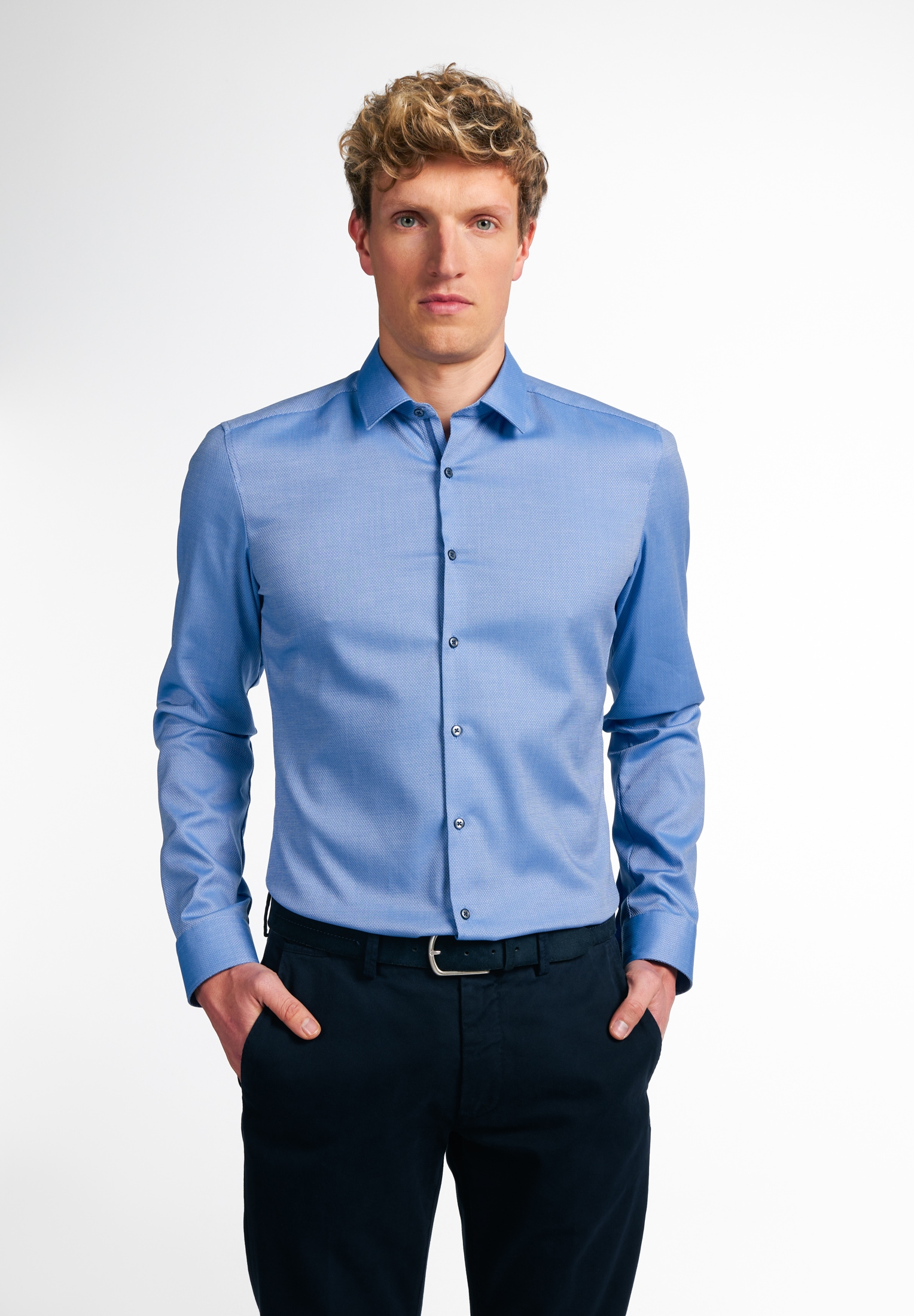 Eterna Langarmhemd »SUPER SLIM«