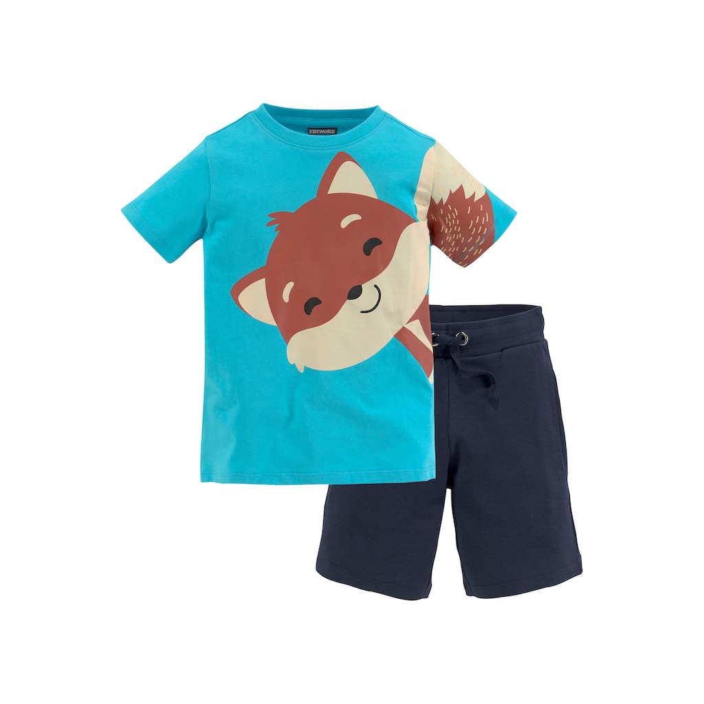 KIDSWORLD Shirt & Hose »Fuchs«, (Spar-Set, 2 tlg.)