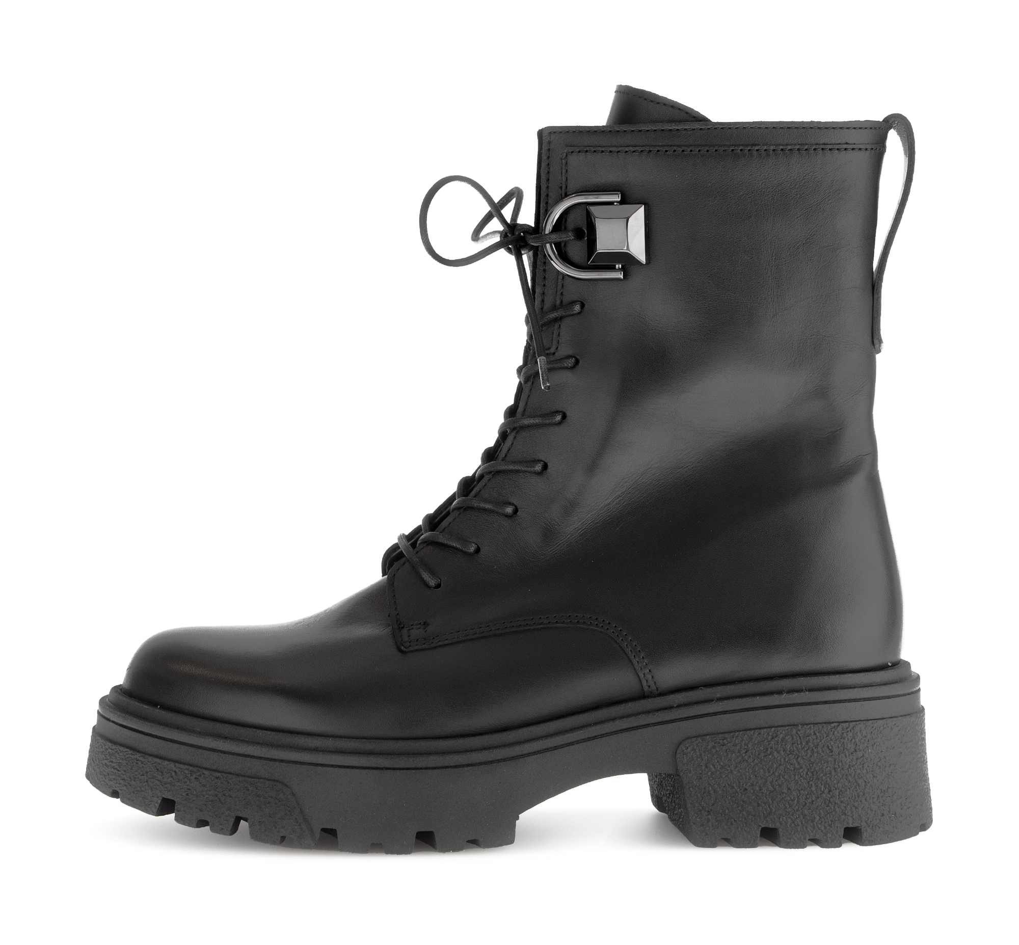 Gabor Schnürstiefelette, Blockabsatz, Schnürboots mit Best Fitting-Ausstattung