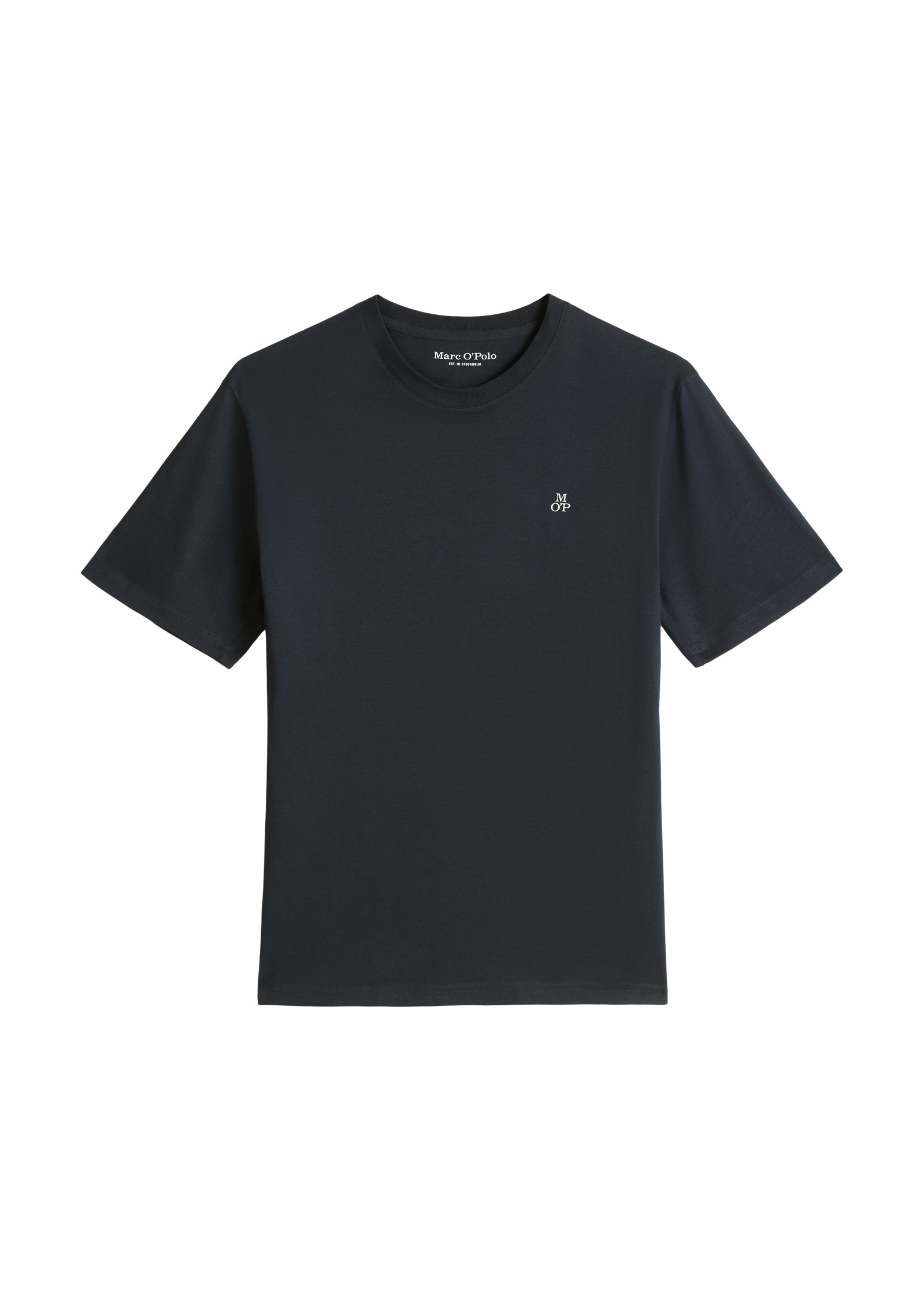Marc O'Polo T-Shirt Logo-T-Shirt aus Bio-Baumwolle