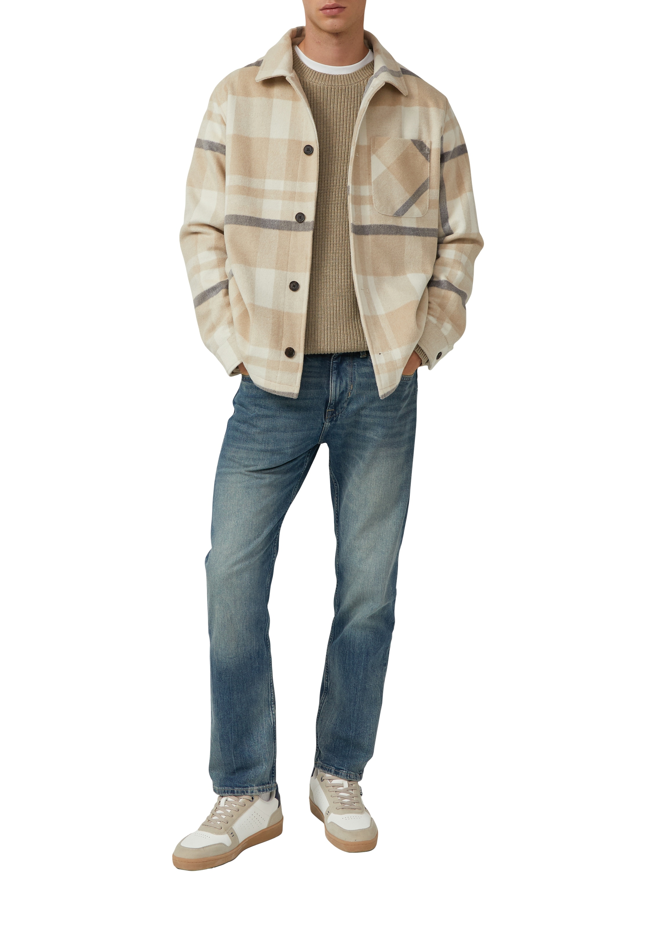 s.Oliver Strickpullover mit Rippbündchen