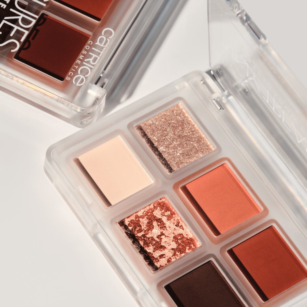 Catrice Lidschatten-Palette »Tiny Treasures Eyeshadow Palette«, Matt, schimmernd und metallisch, kompakt und reisefreundlich, vegan.