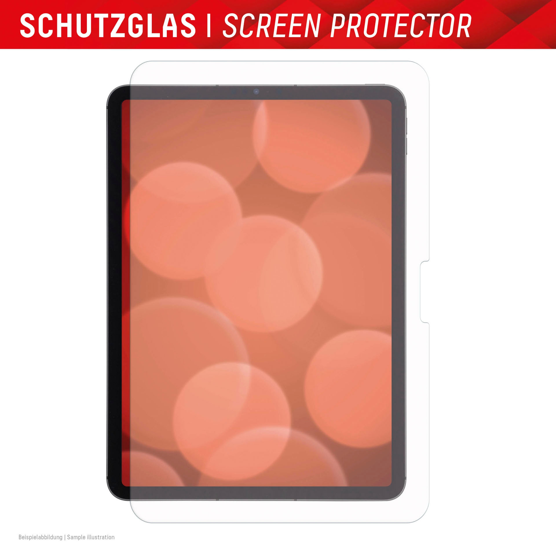 Displex Displayschutzfolie »Tablet Glass«, für Apple iPad Pro 11" (2024), Displayschutz, Bildschirmschutz, kratz & stoßfest, einfaches Anbringen