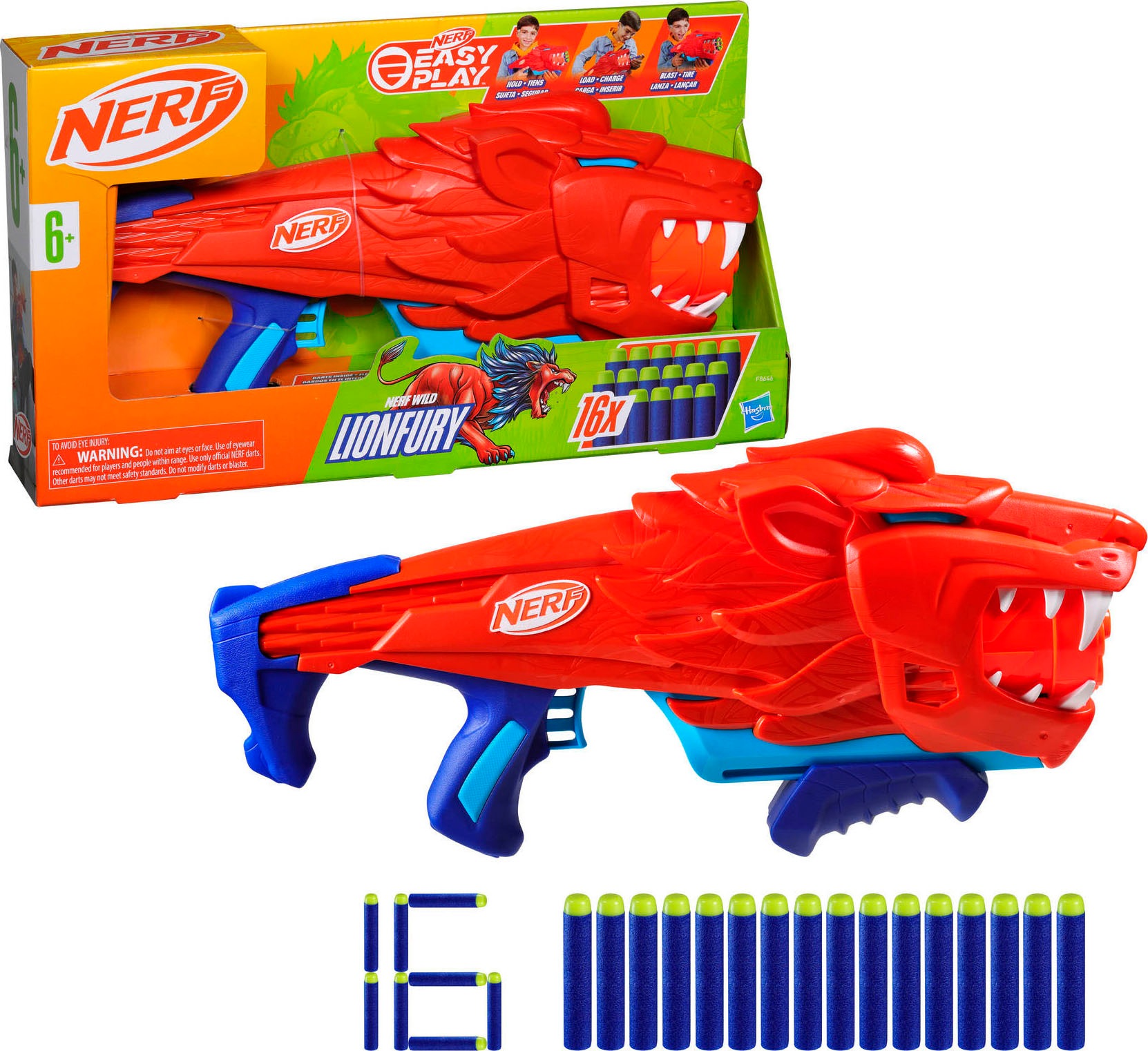 Hasbro Blaster »Nerf Junior, Wild Lionfury«