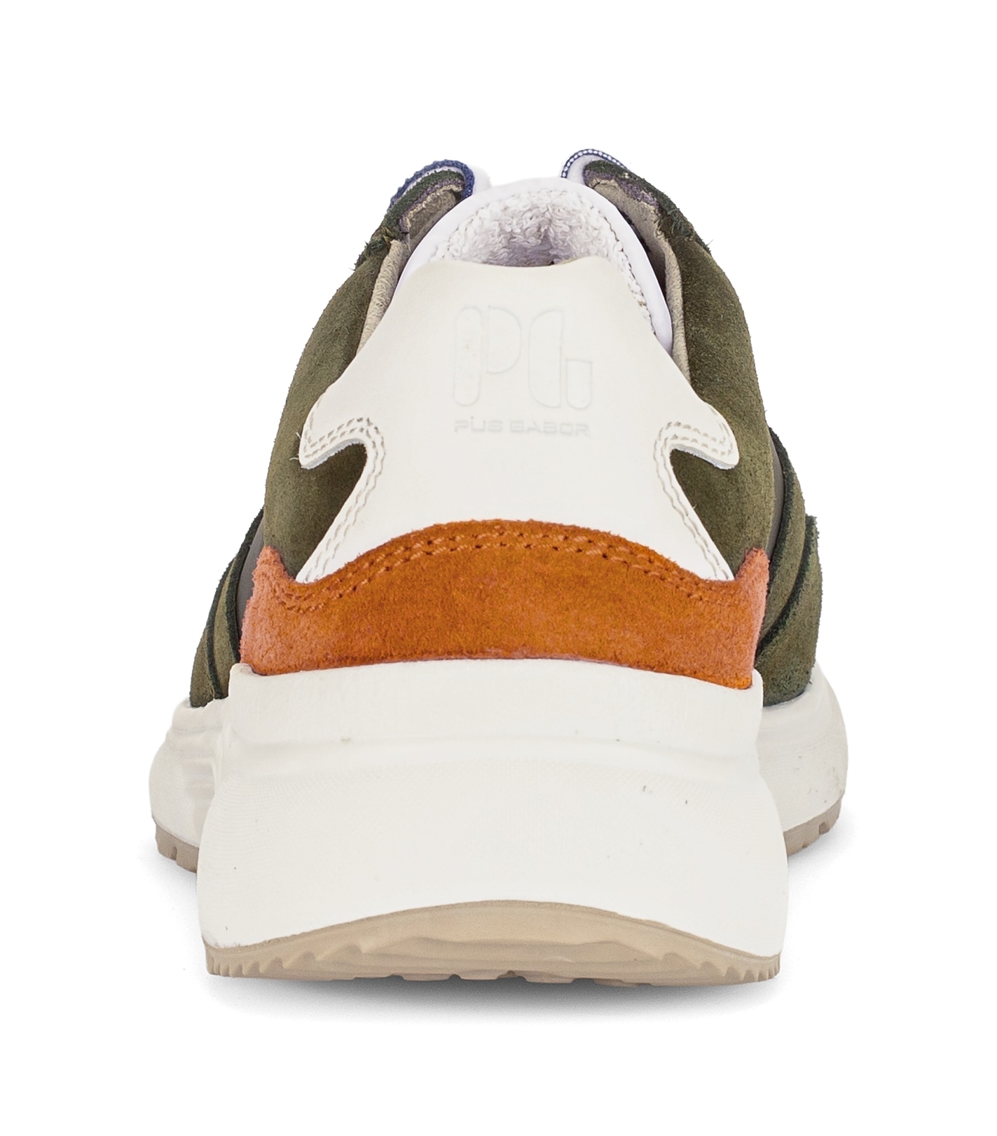Pius Gabor Sneaker  , Freizeitschuh, Halbschuh, Schnürschuh mit Kontrastbesätzen, G-Weite