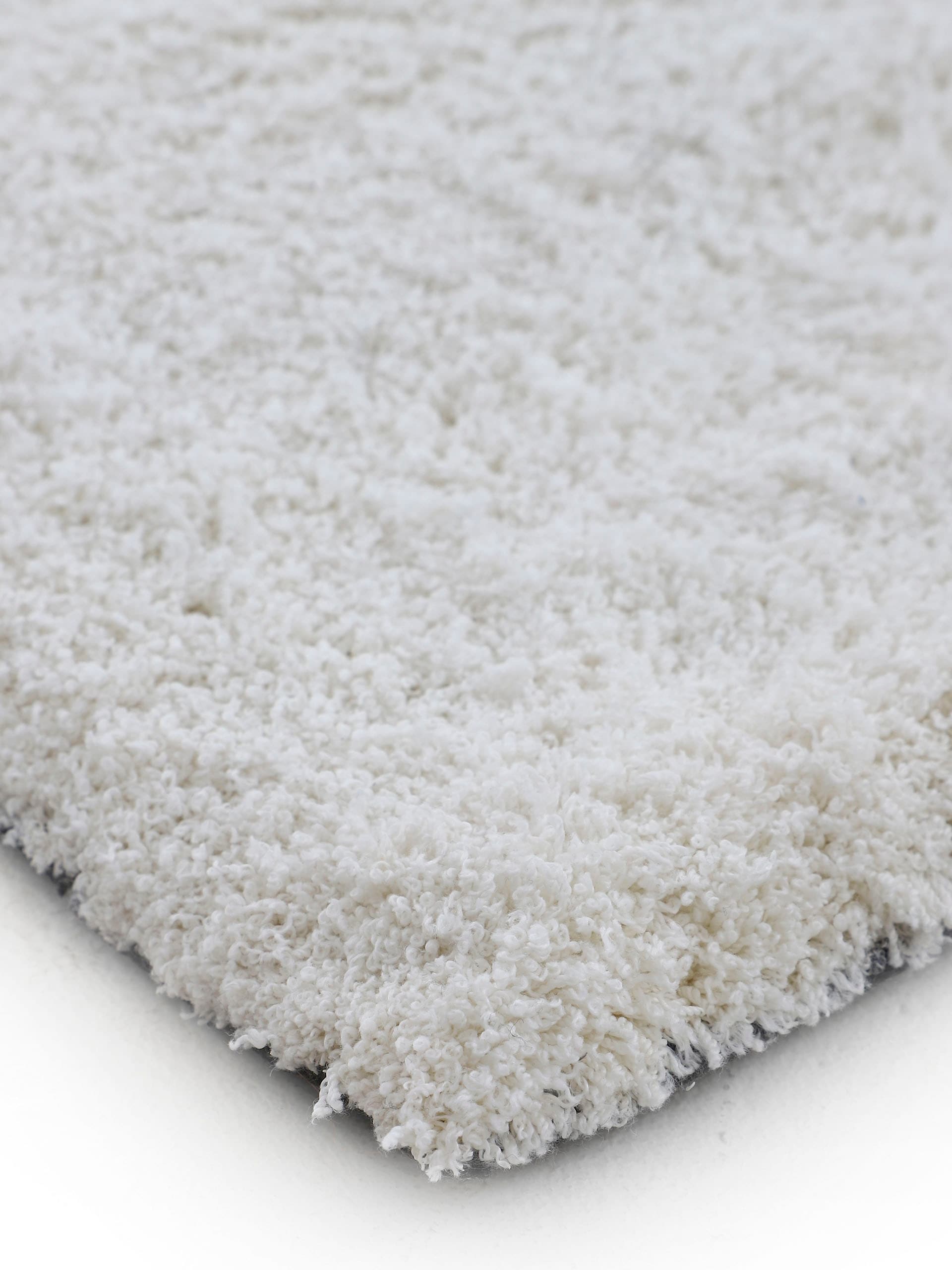 carpetfine Teppich »Silky«, rund, 20 mm Höhe, Shaggy, Langflor, uni, besonders weich, handarbeit