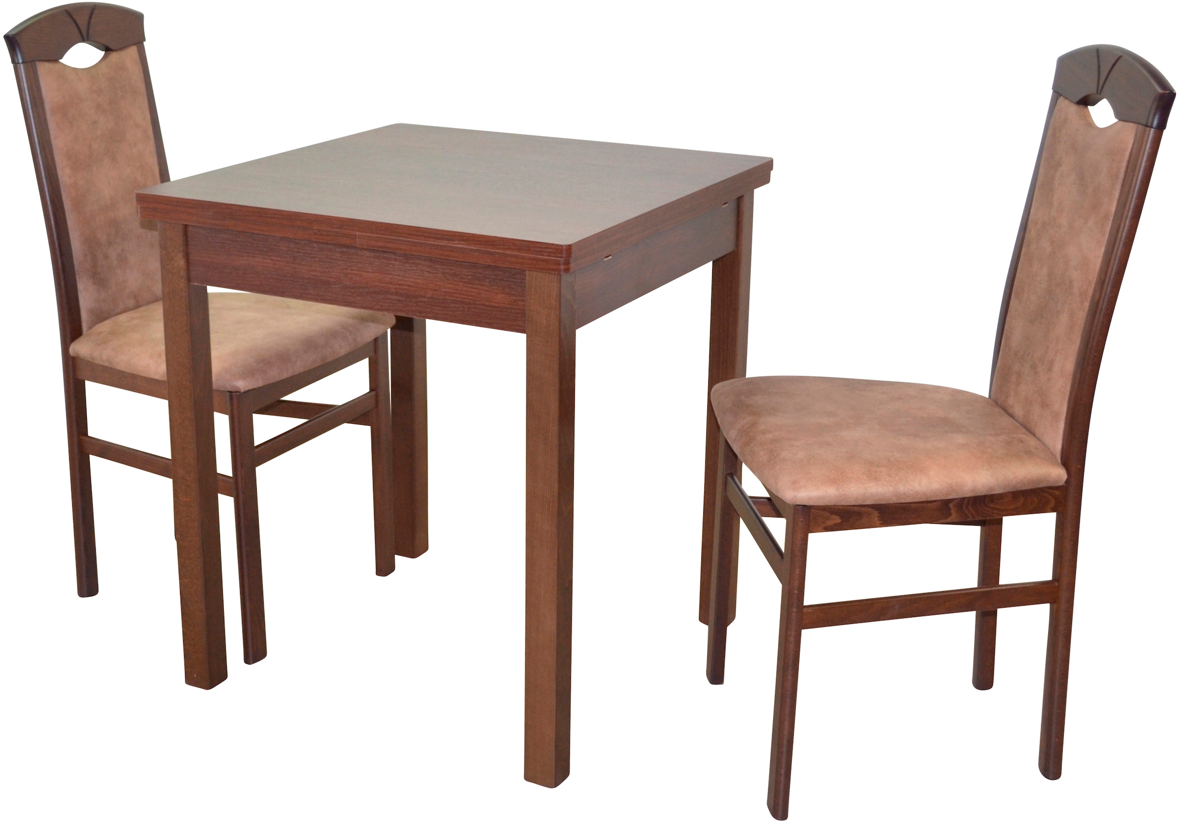 Essgruppe »3tlg. Tischgruppe«, (Spar-Set, 3 tlg., 3tlg. Tischgruppe), Stühle montiert