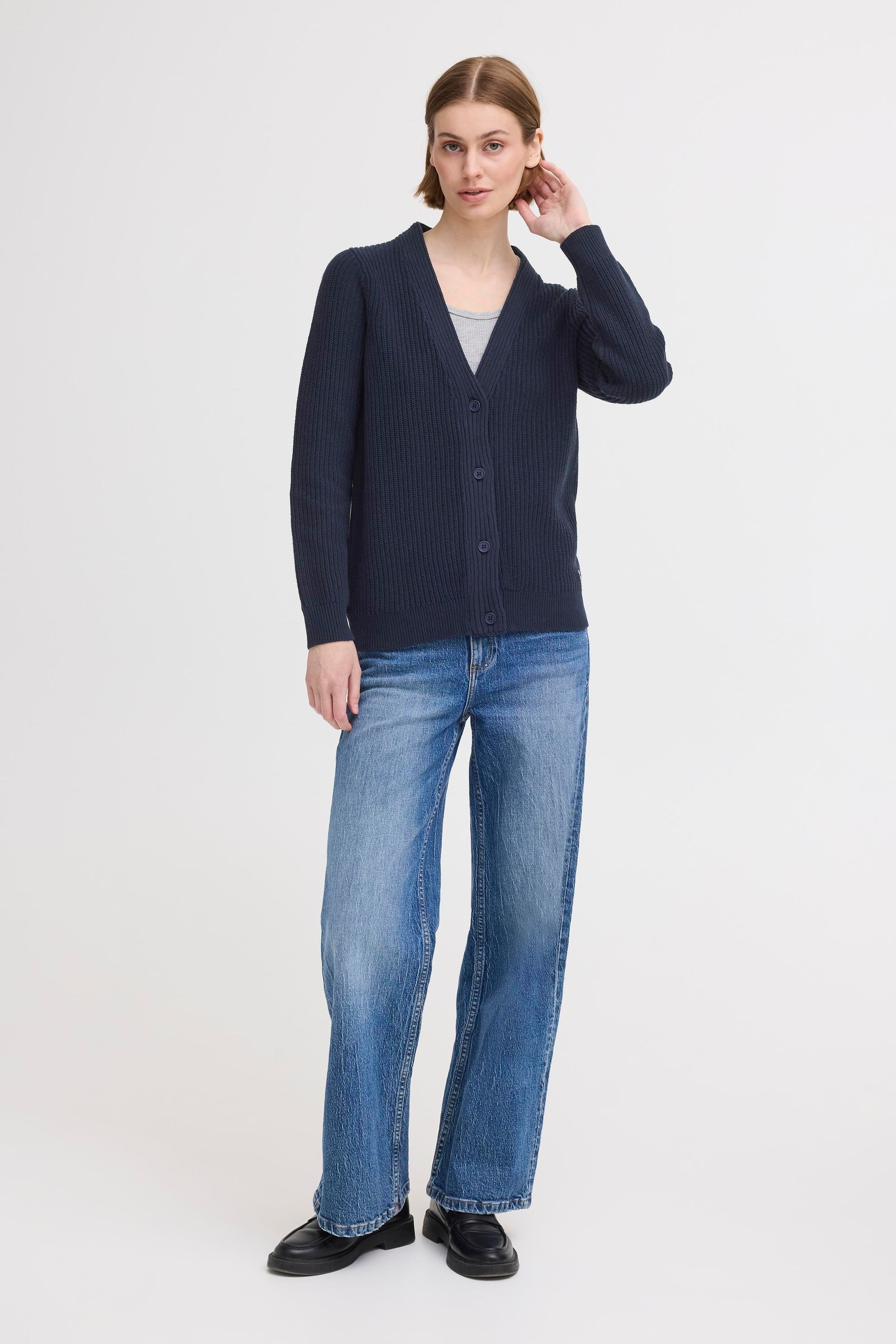 OXMO Strickjacke »Strickjacke OXKIMMIE«