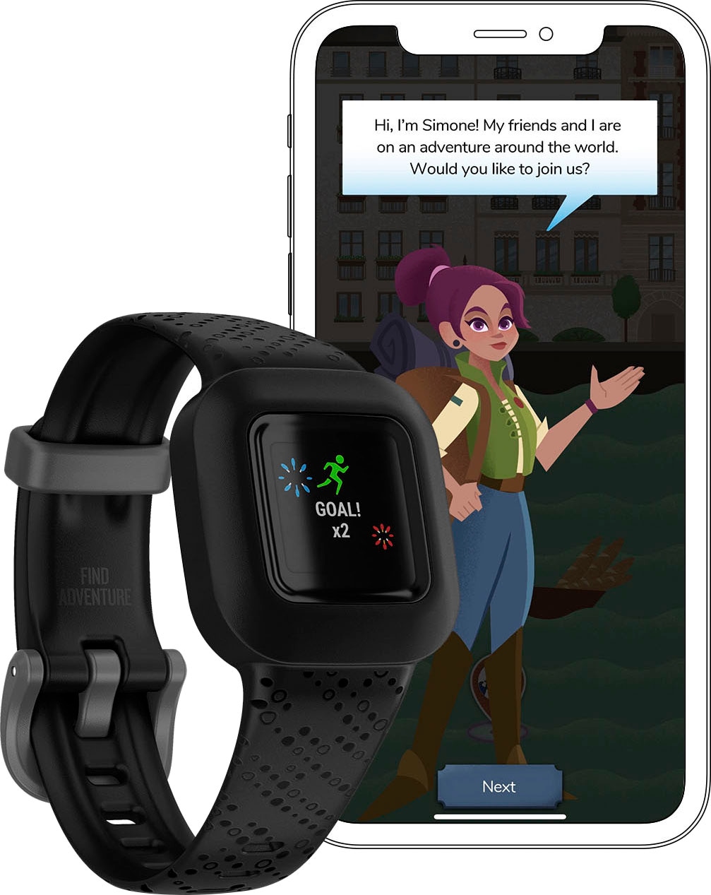 Garmin Smartwatch »vivofit jr. 3«, Proprietär,)