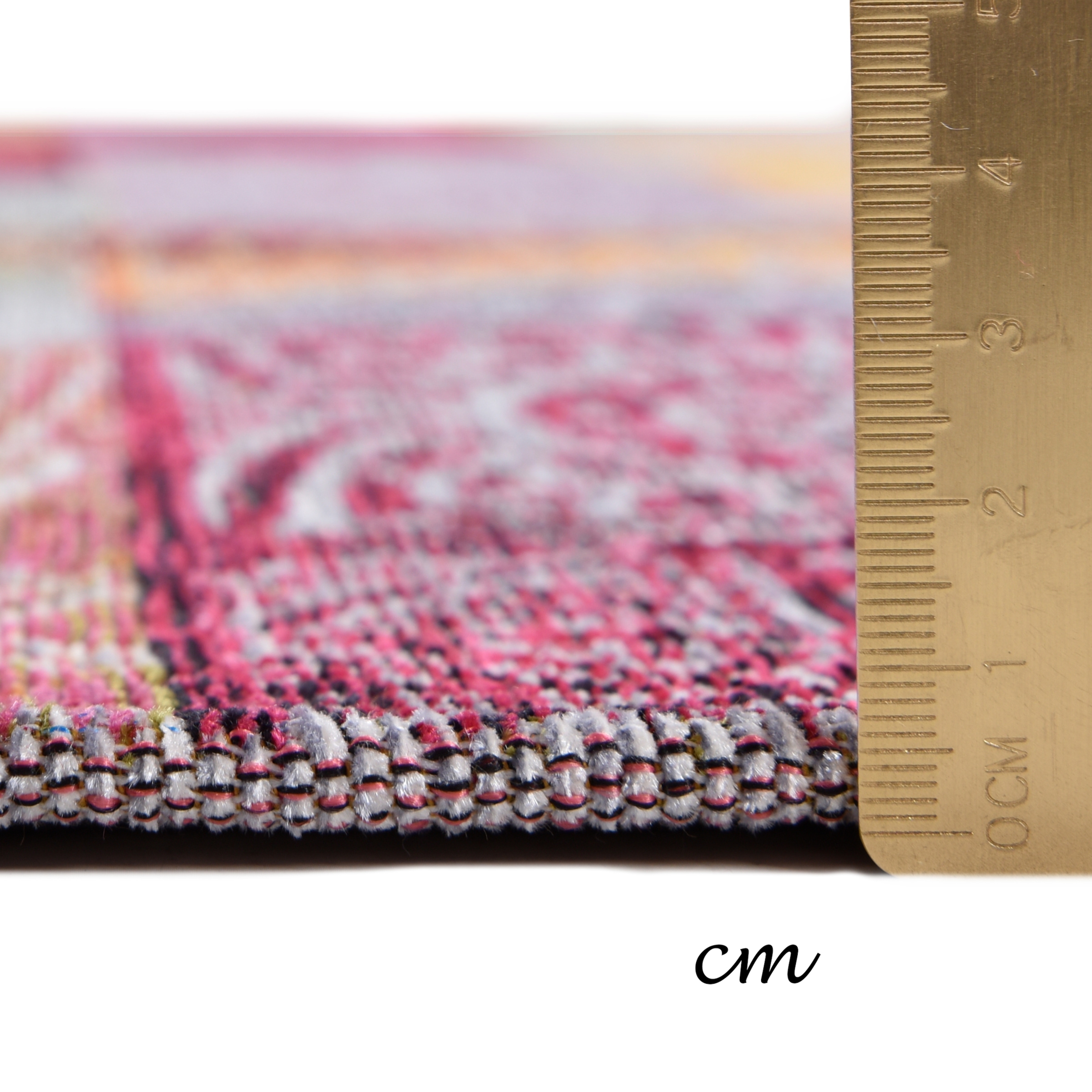 Gino Falcone Teppich »Cosima-112« rechteckig 3 mm Höhe Flachgewebe, mit Chenillegarn, modernes Patchwork-Design, Ornamente