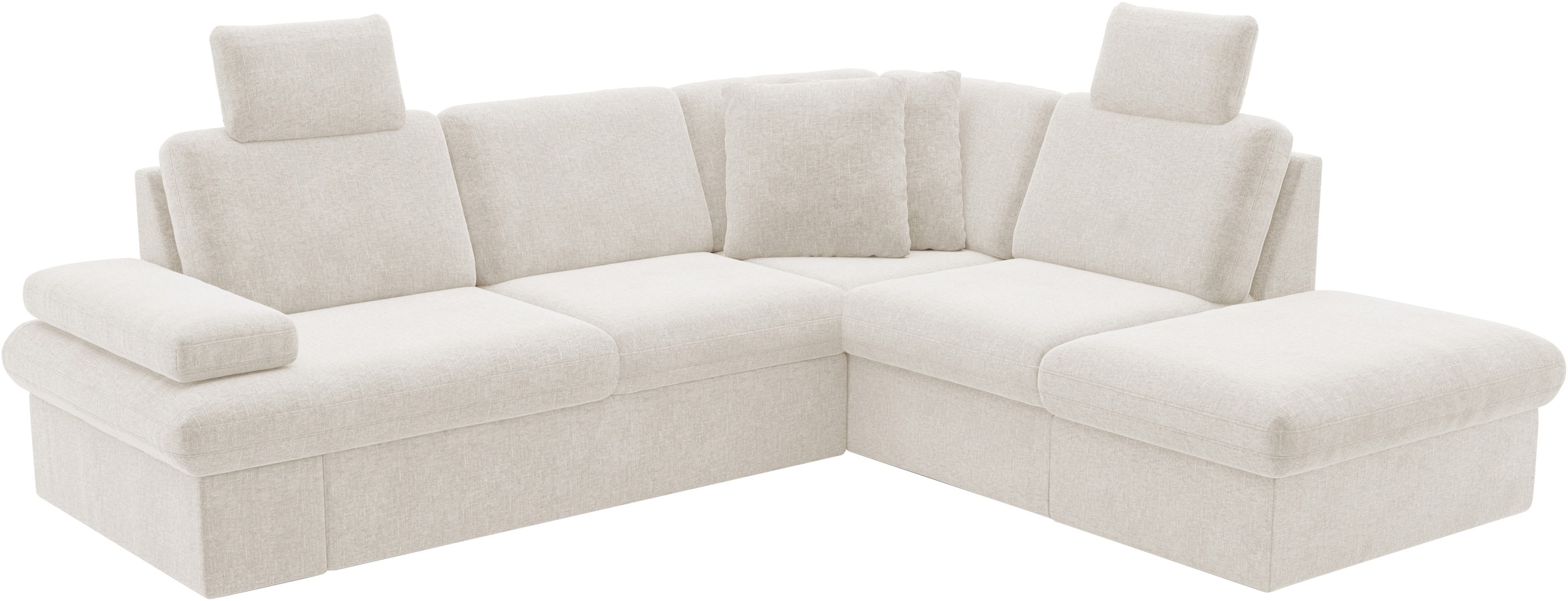 sit&more Ecksofa »Moreno«, mit Armteilverstellung,wahlweise mit Bettfunktion