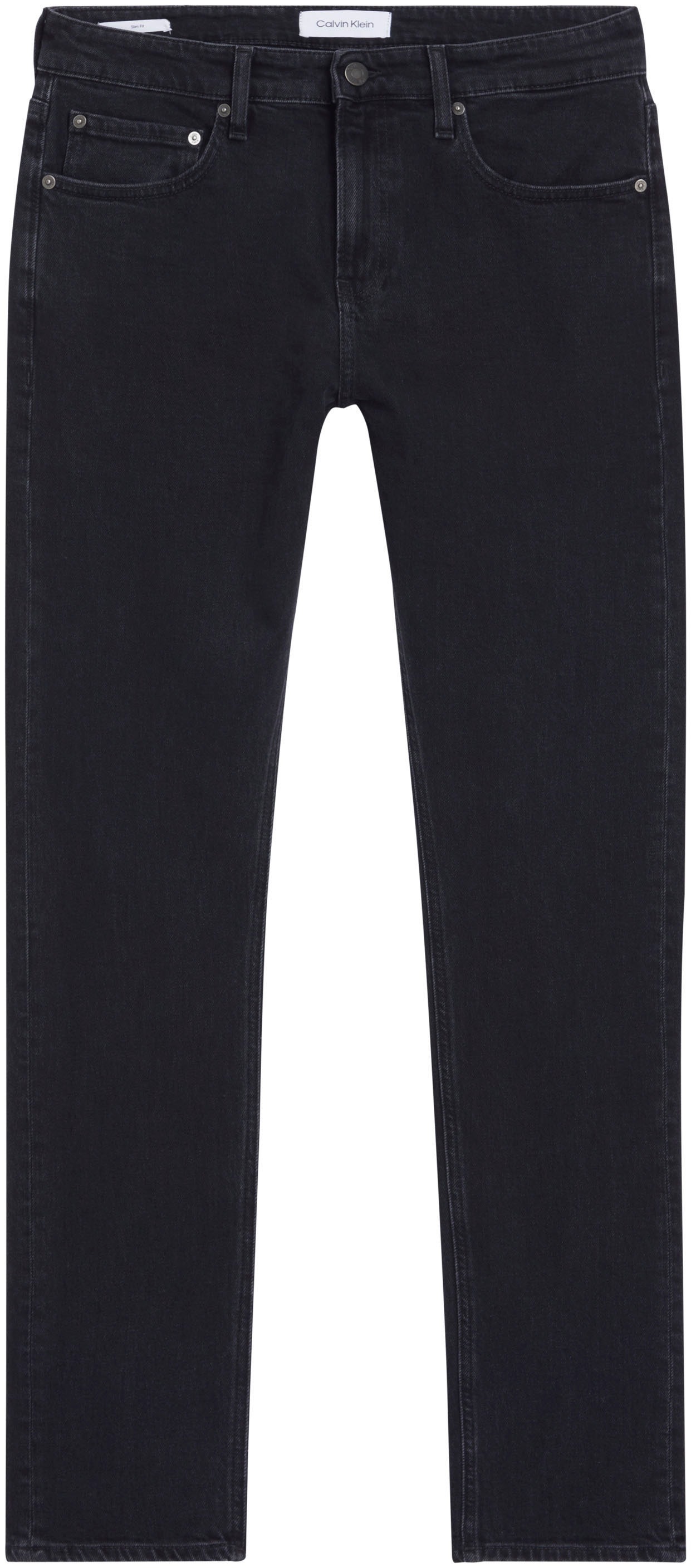 Calvin Klein Slim-fit-Jeans »SLIM FIT WASHED BLACK«, im 5-Pocket-Style