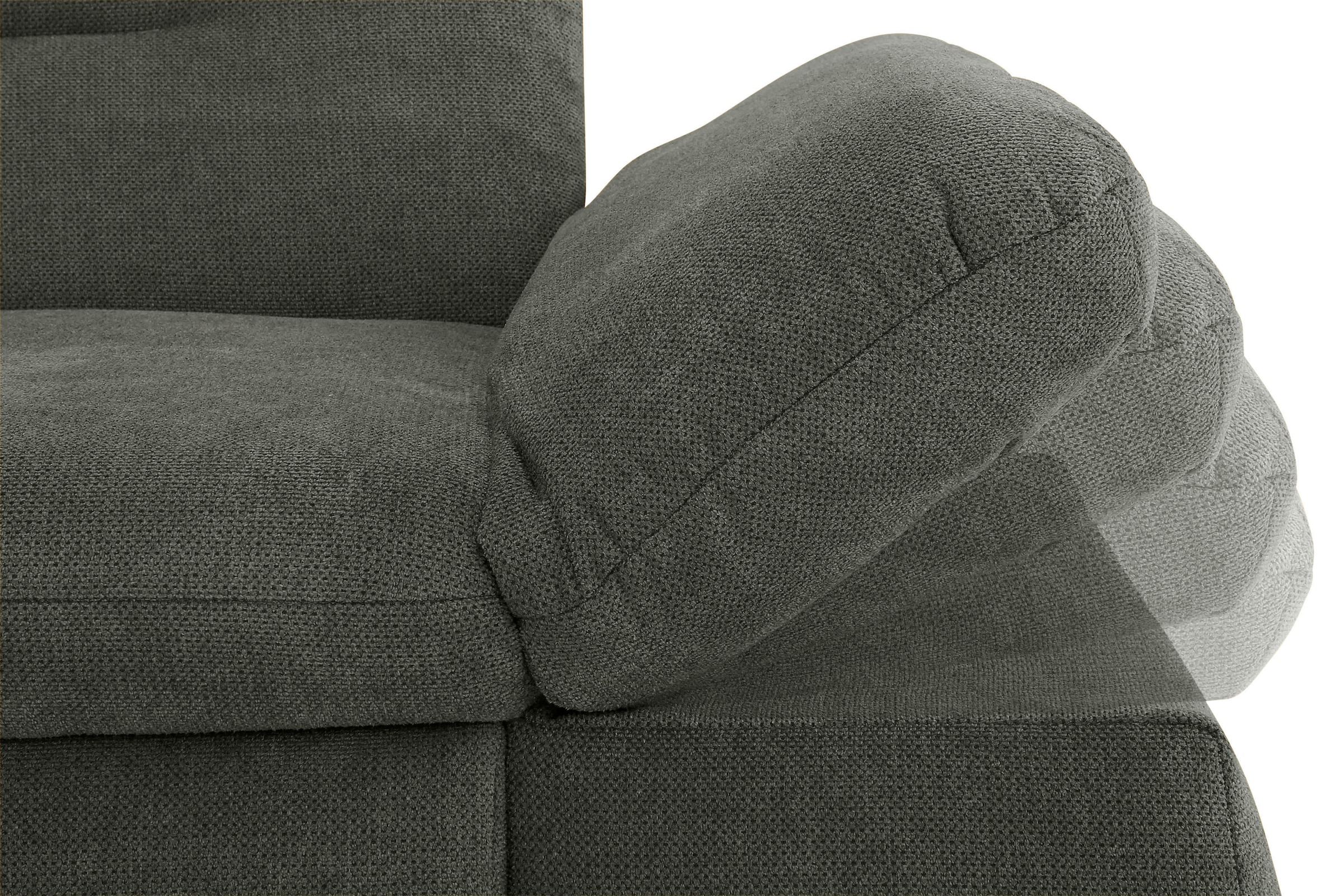 INOSIGN Ecksofa »Avesa L-Form«, Wahlweise mit Armteilvertsellung und Bettfunktion, B/T/H: 300/172/80cm