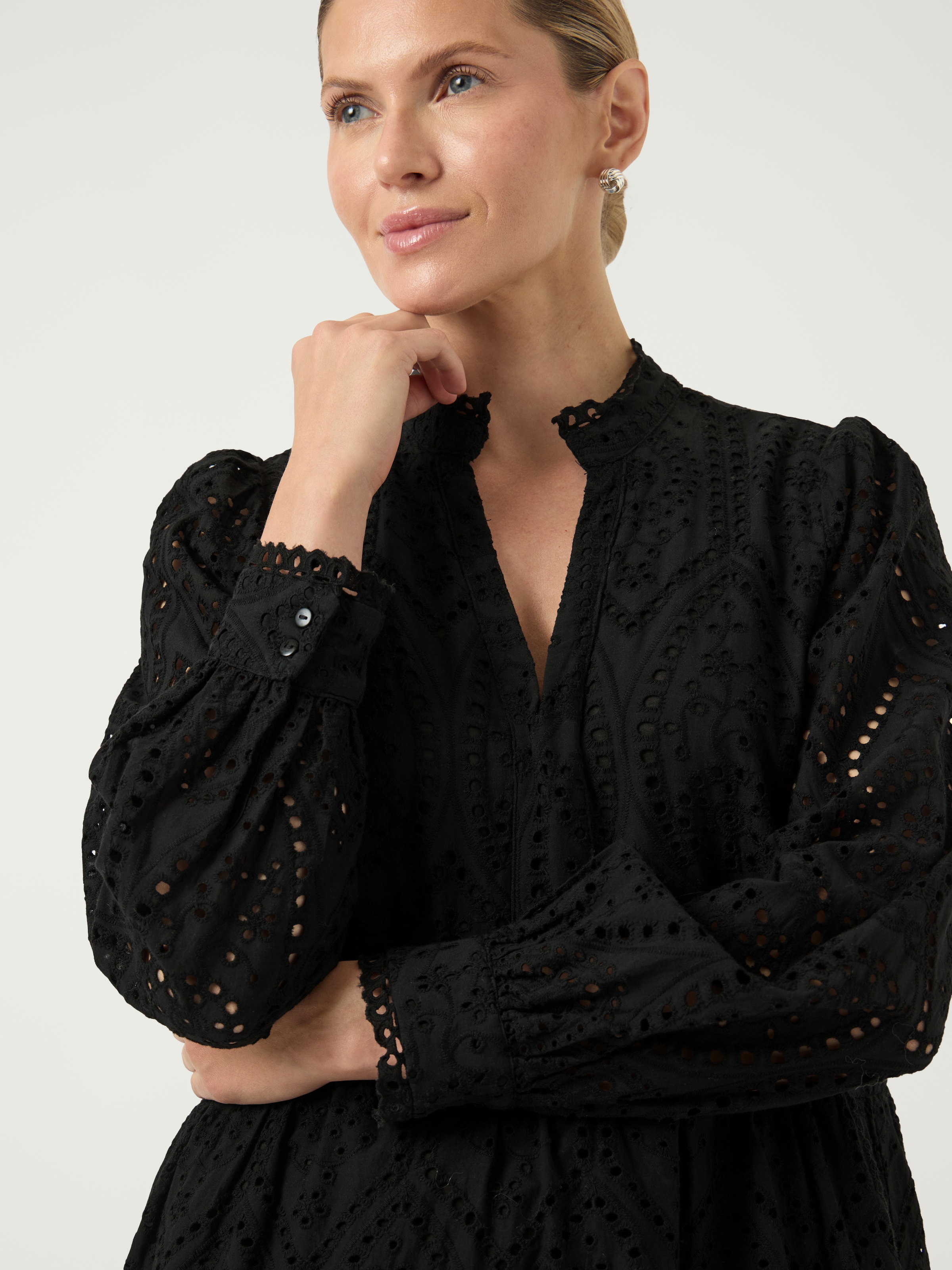 Y.A.S Blusenkleid »YASHOLI LS DRESS S. NOOS« Sommerkleid,