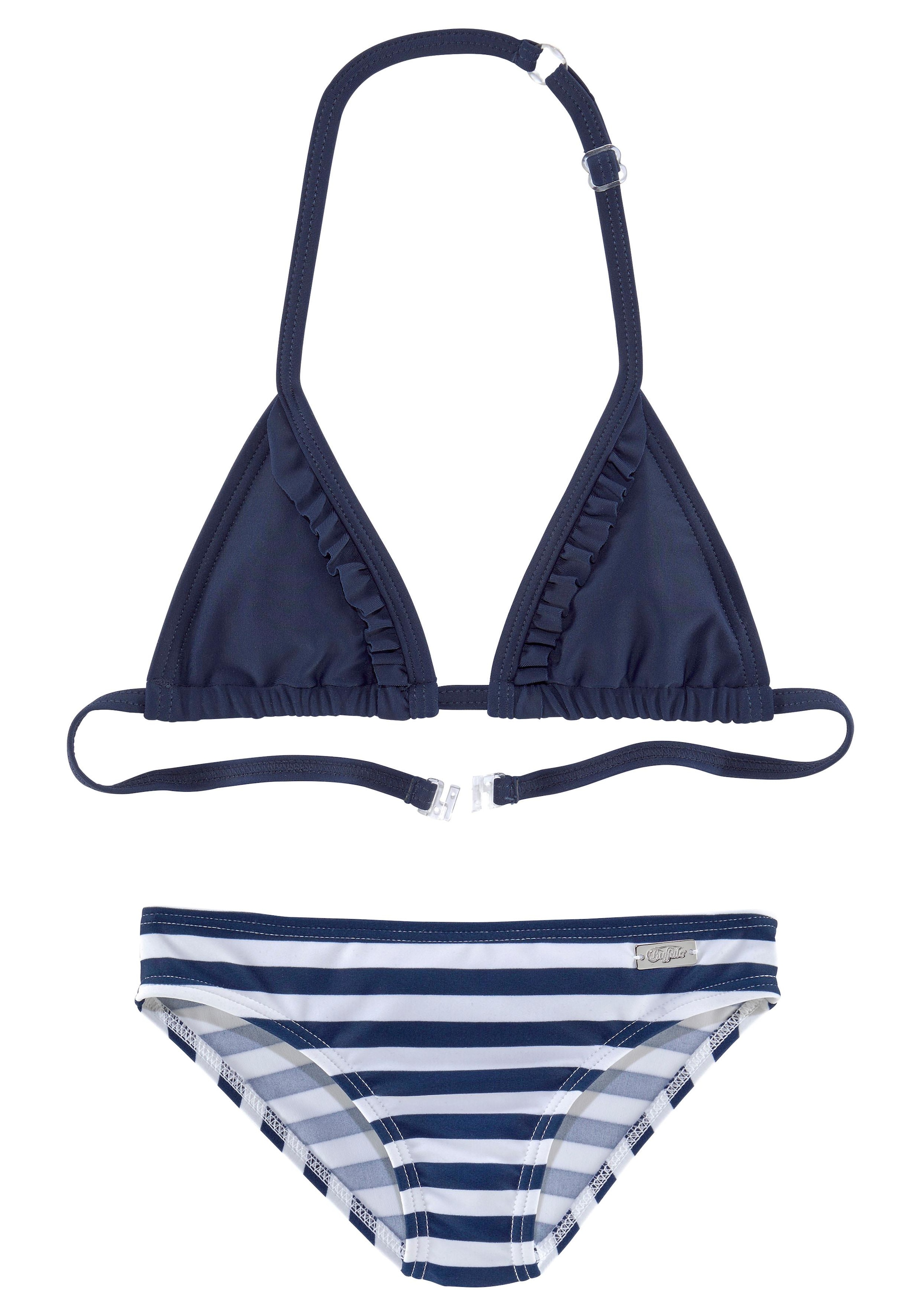Buffalo Triangel-Bikini, OTTO Shop Online zweifarbiger Optik im in