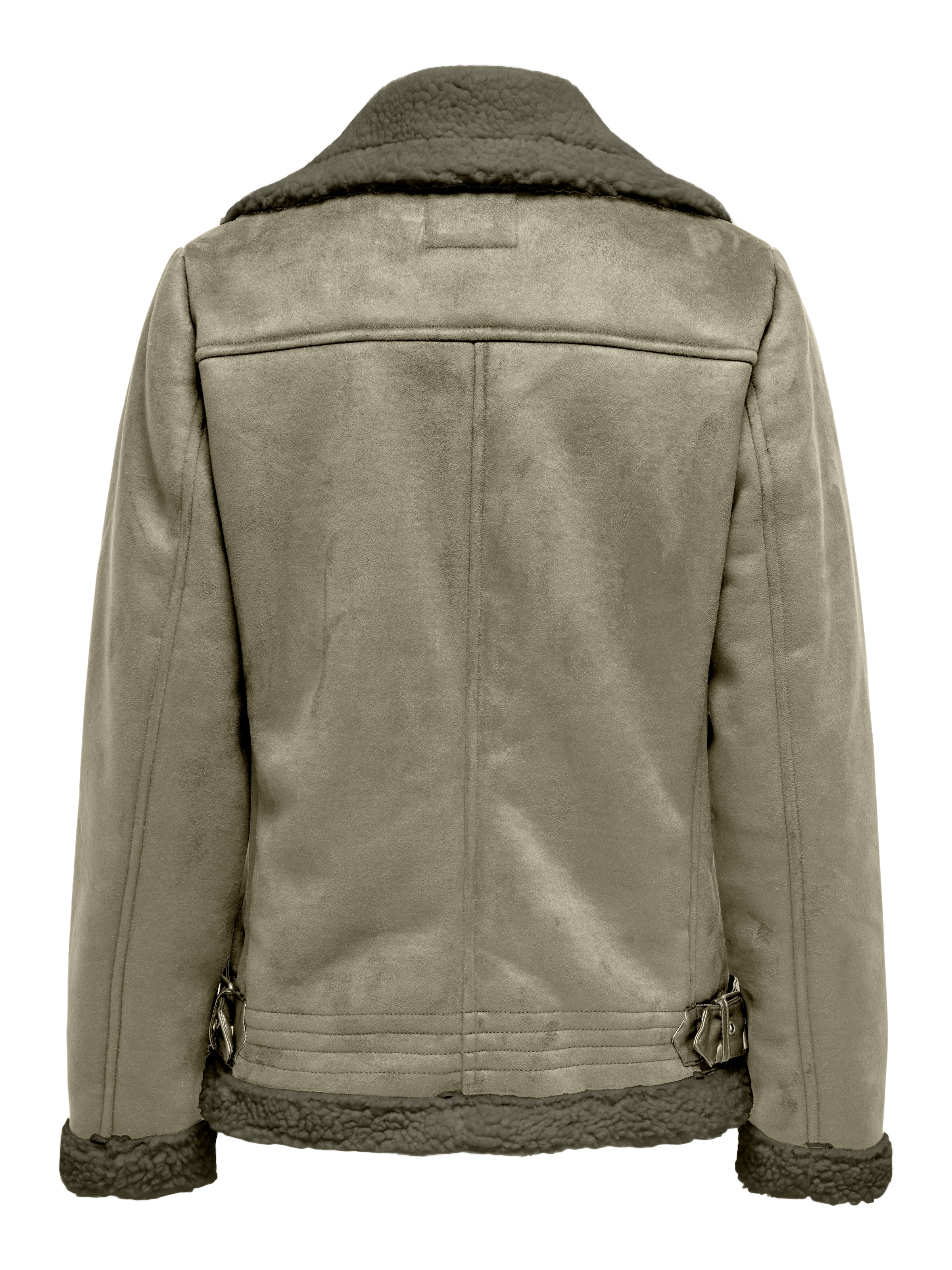 ONLY Lederimitatjacke »ONLNEWDIANA AVIATOR JACKET CC OTW«, ohne Kapuze