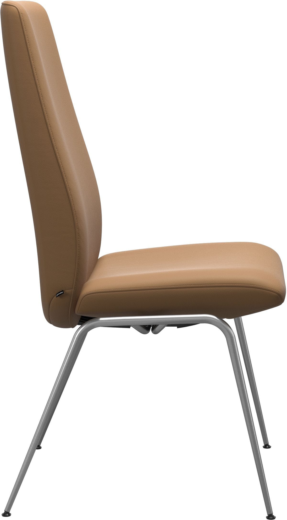 Stressless® Polsterstuhl »Laurel«, Leder PALOMA, High Back, Größe L, mit Beinen aus Stahl in Schwarz matt