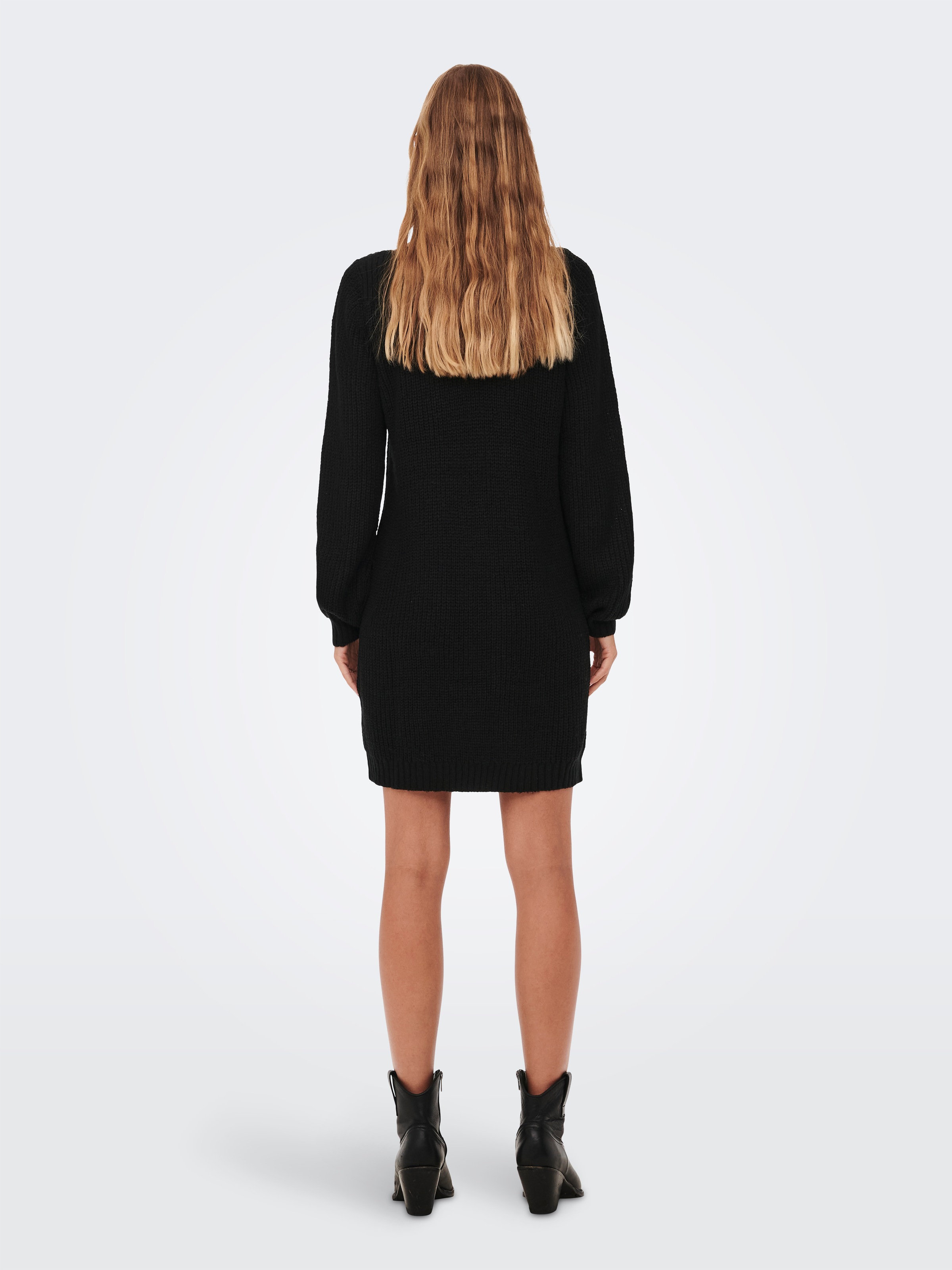JDY Minikleid »JDYWHITNEY MEGAN L/S BOAT DRESS KNT NOOS«