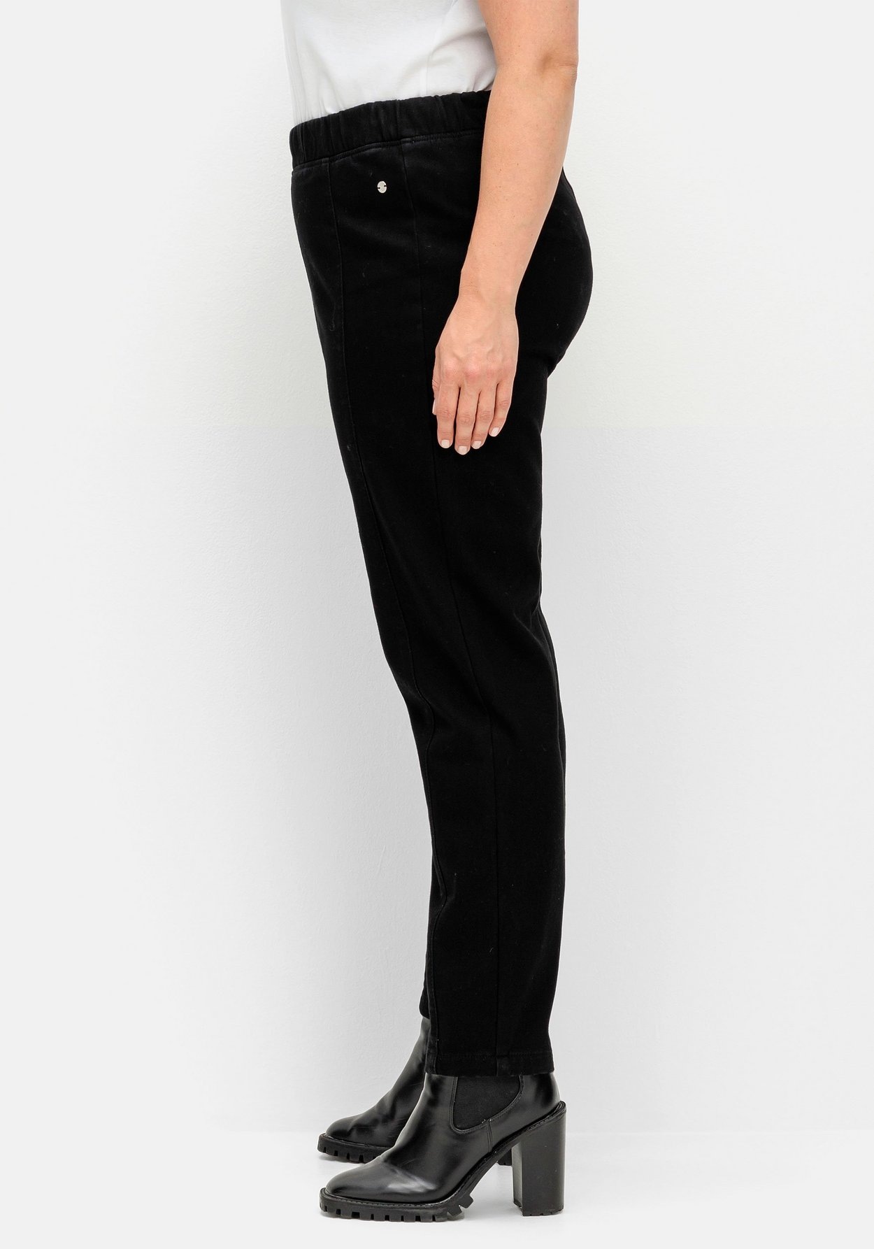 Sheego Stretch-Hose »Termohose mit Gummibund, innen kuschelig angeraut«