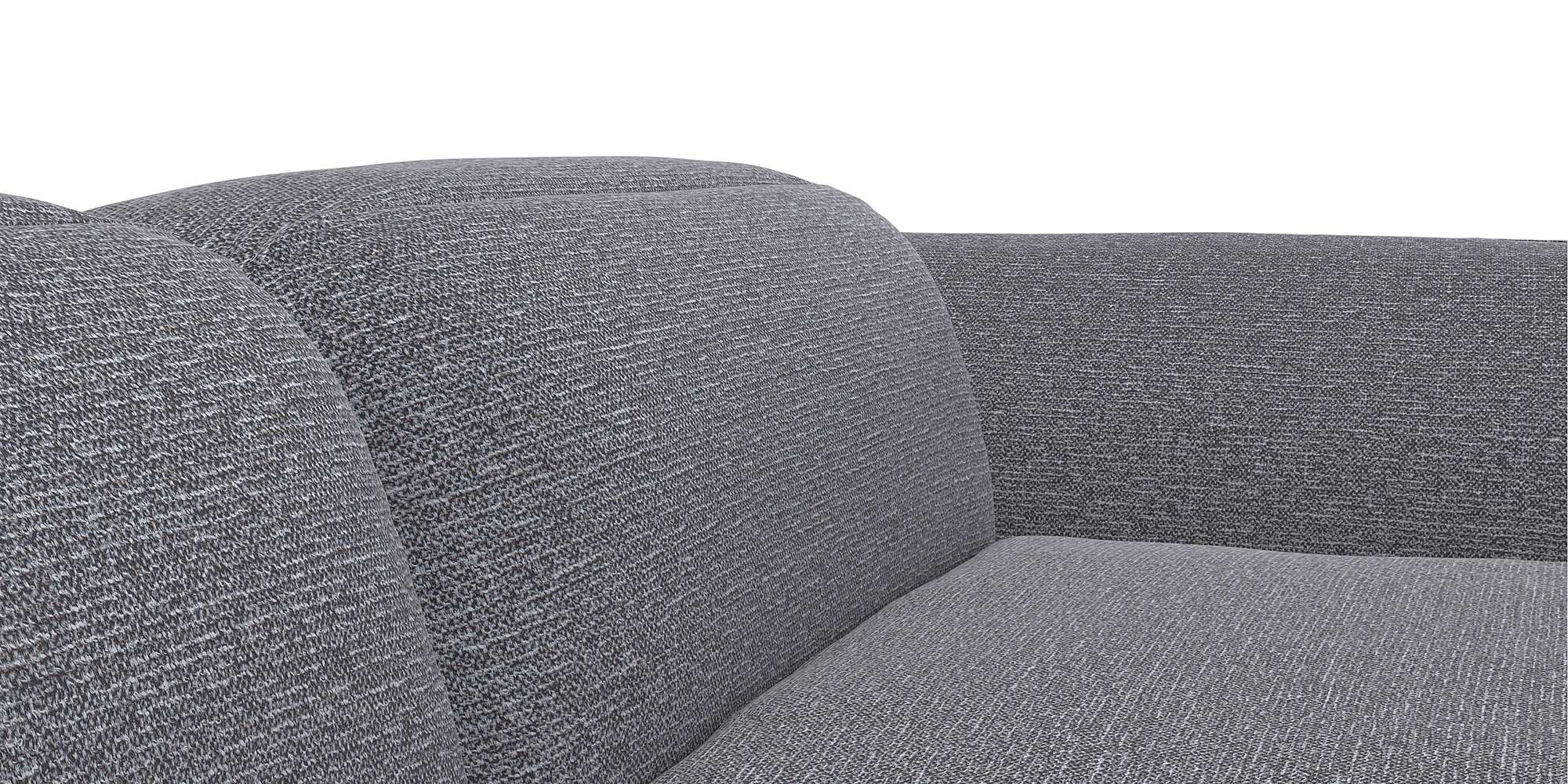 FLEXLUX Ecksofa »Salino, Funktionssofa mit Recamiere, Relaxsofa, Ecksofa«, Sofa mit Arm- und Kopfteil-Verstellungen, Kaltschaum & Stahl-Wellen